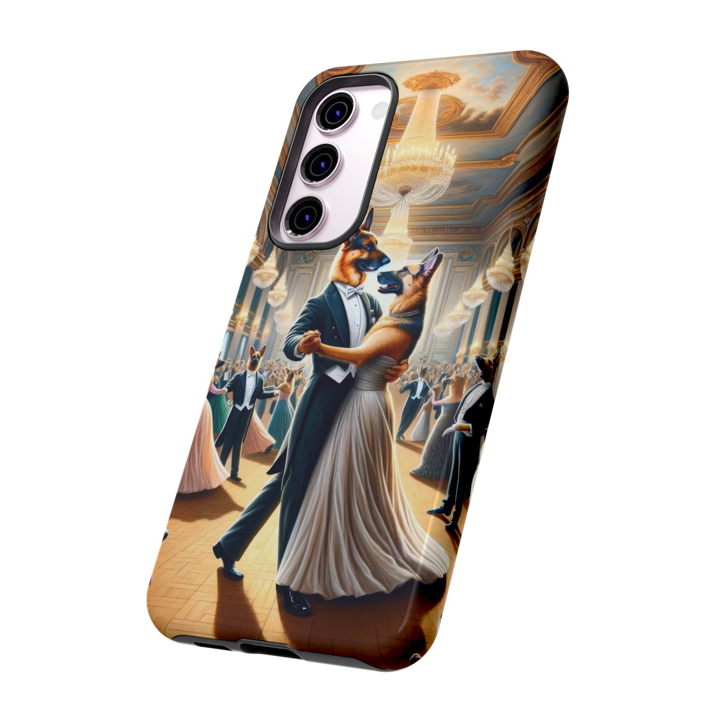 Dancing German Shepherds Tough Phone Case