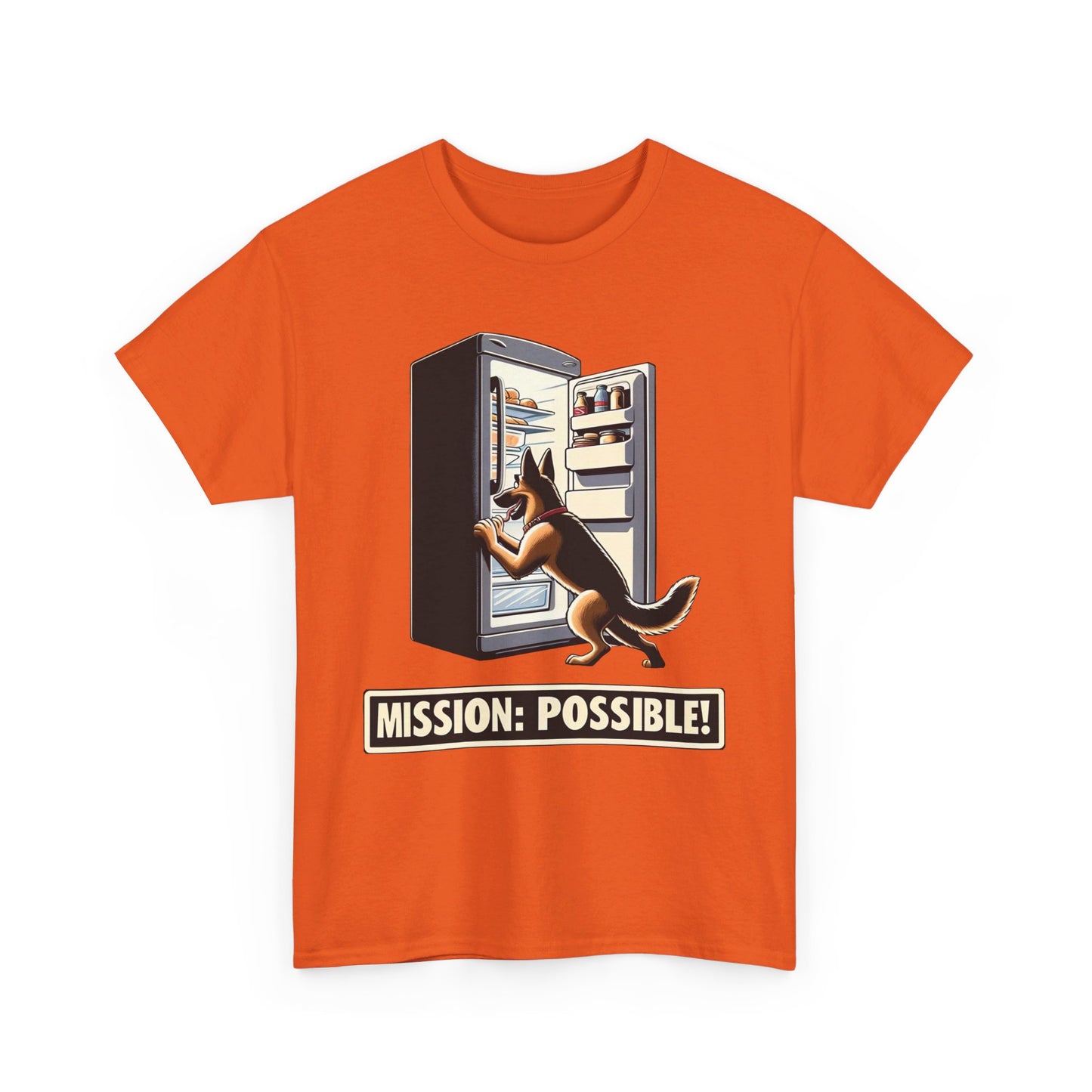 Mission Possible T-Shirt (13 colors) (German Shepherd)