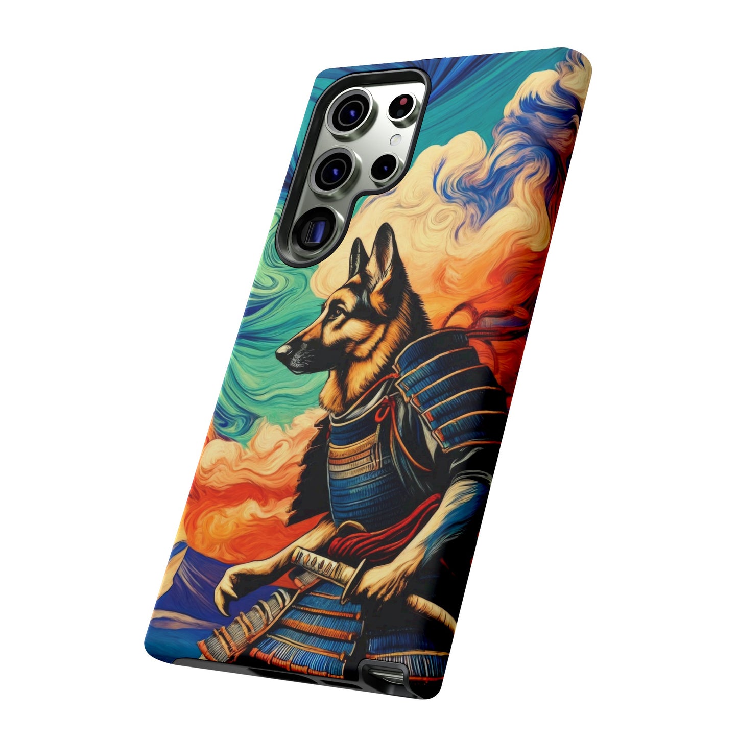 Samurai German Shepherd Phone Case