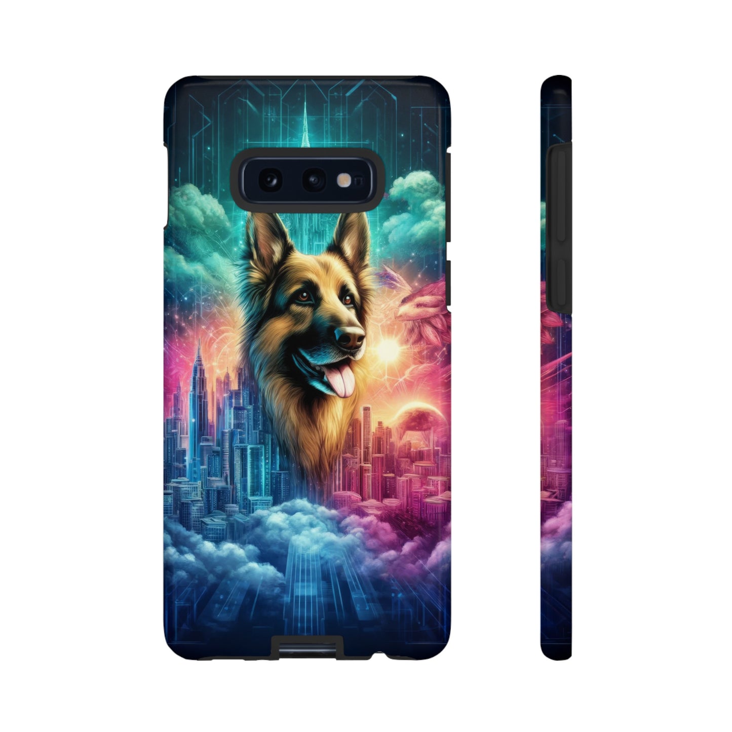 Dreamy fantasy German Shepherd Phone Case