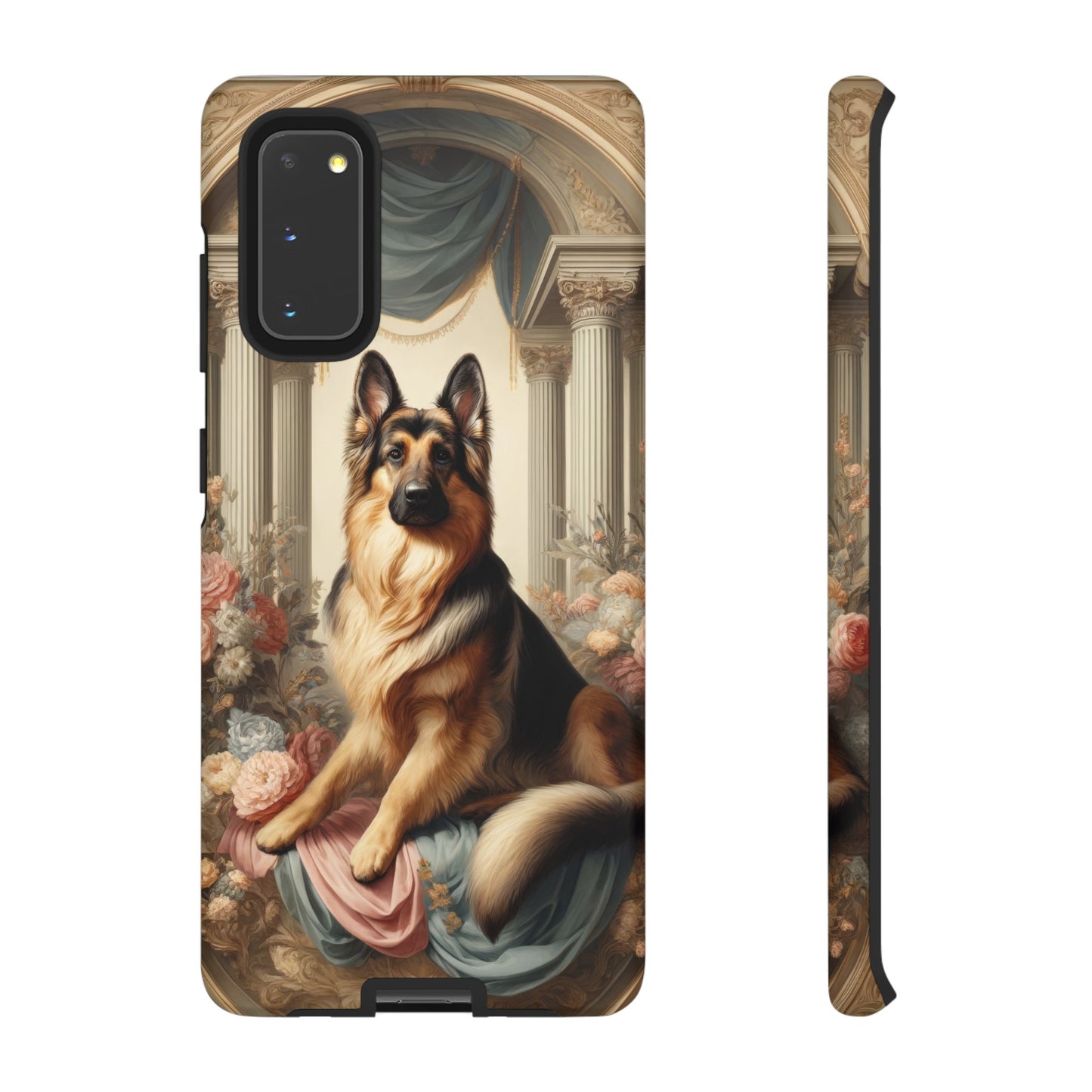 Neo-classical German Shepherd Phone Case