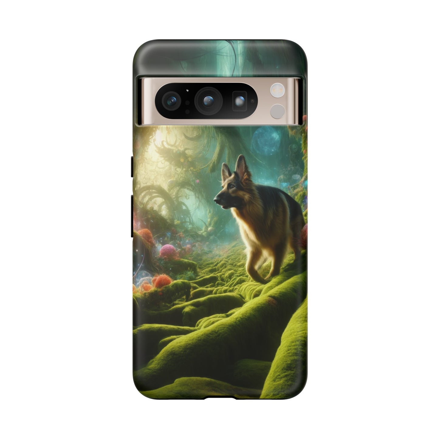 Sci-fi fantasy German Shepherd Phone Case