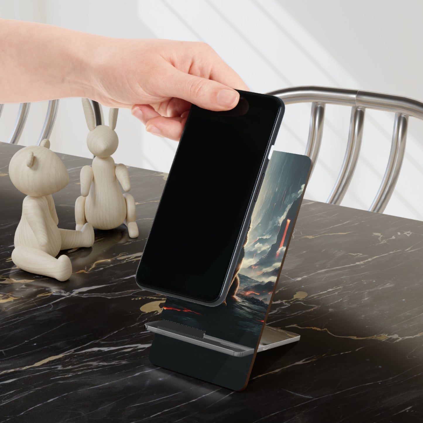 Concept art German Shepherd Smartphone Stand