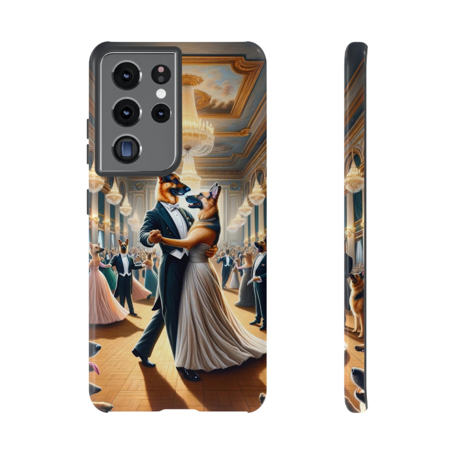 Dancing German Shepherds Tough Phone Case