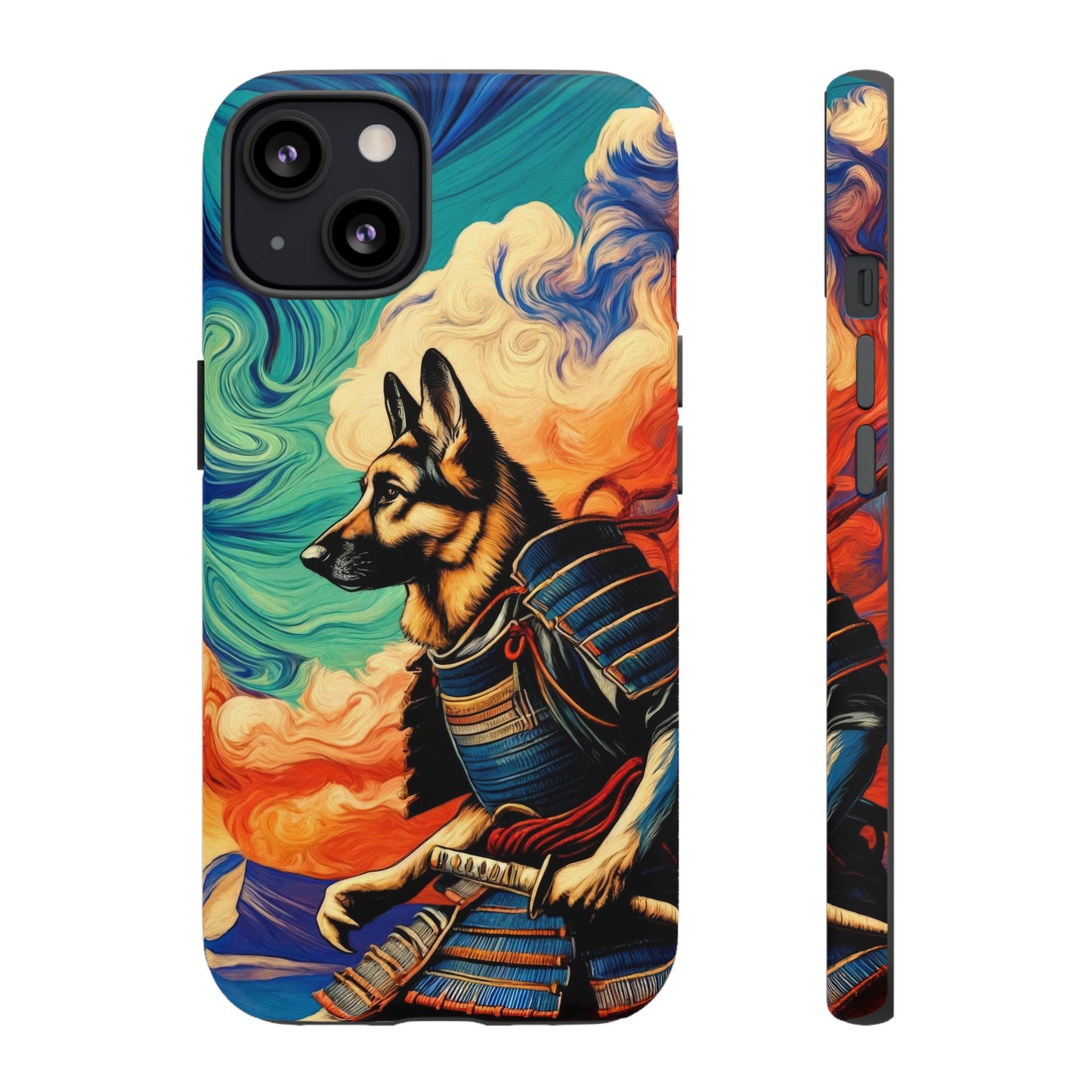 Samurai German Shepherd Phone Case