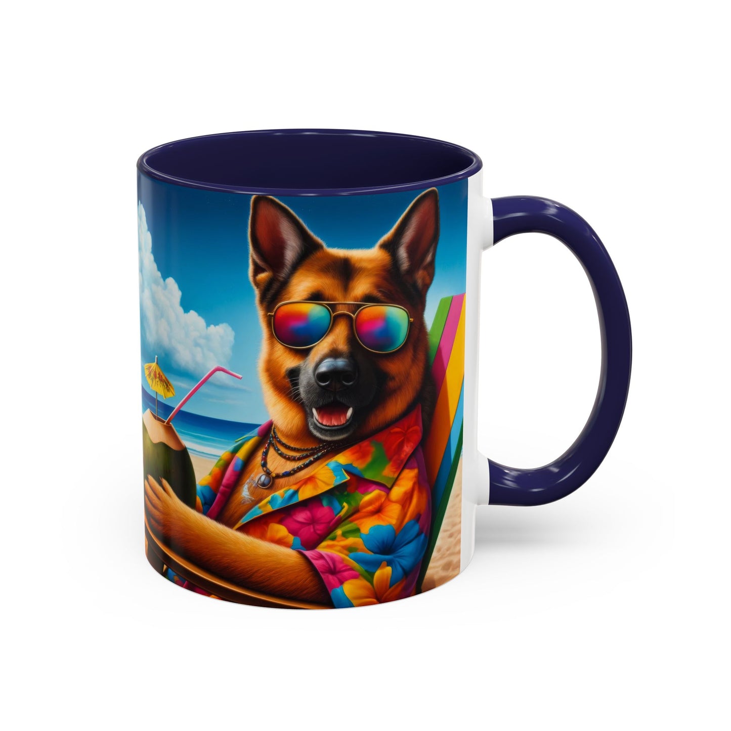 German Shepherd Vacation Coffee Mug