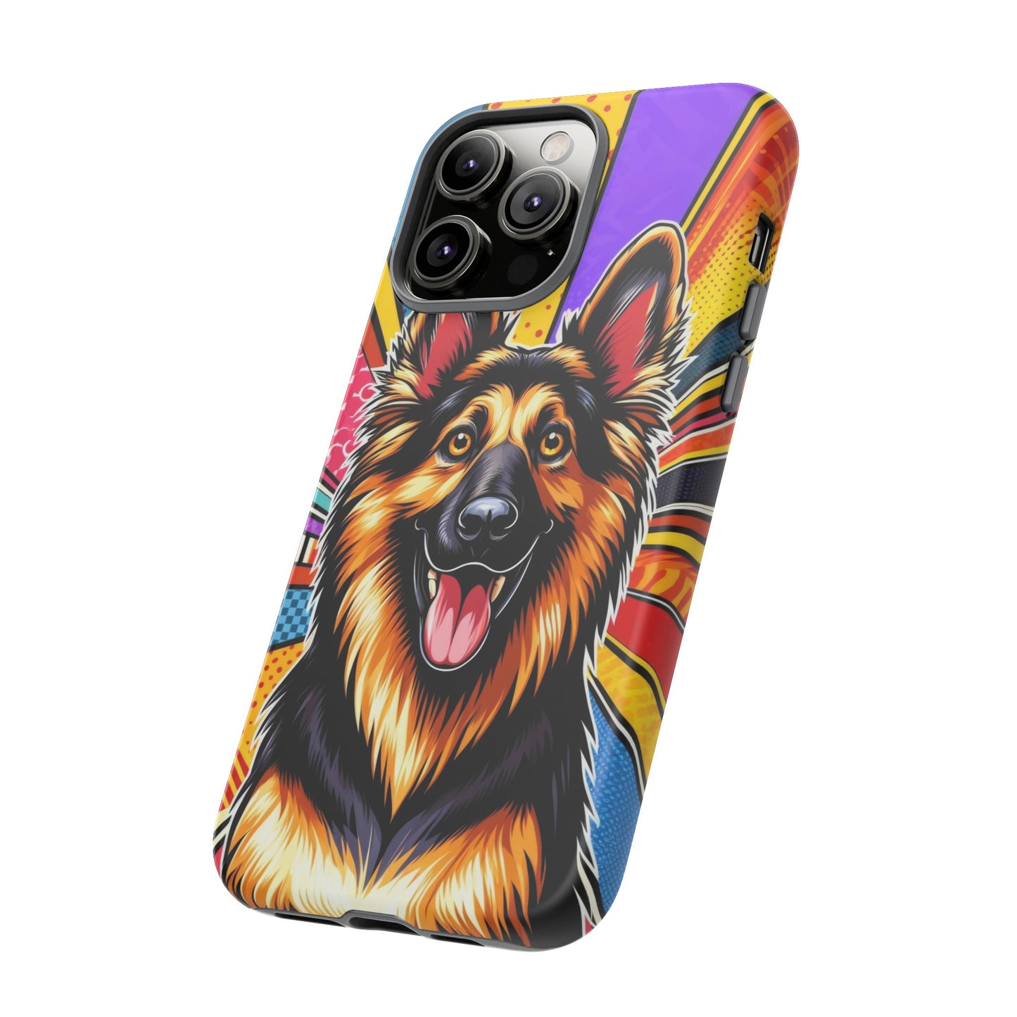 Anime style German Shepherd Phone Case