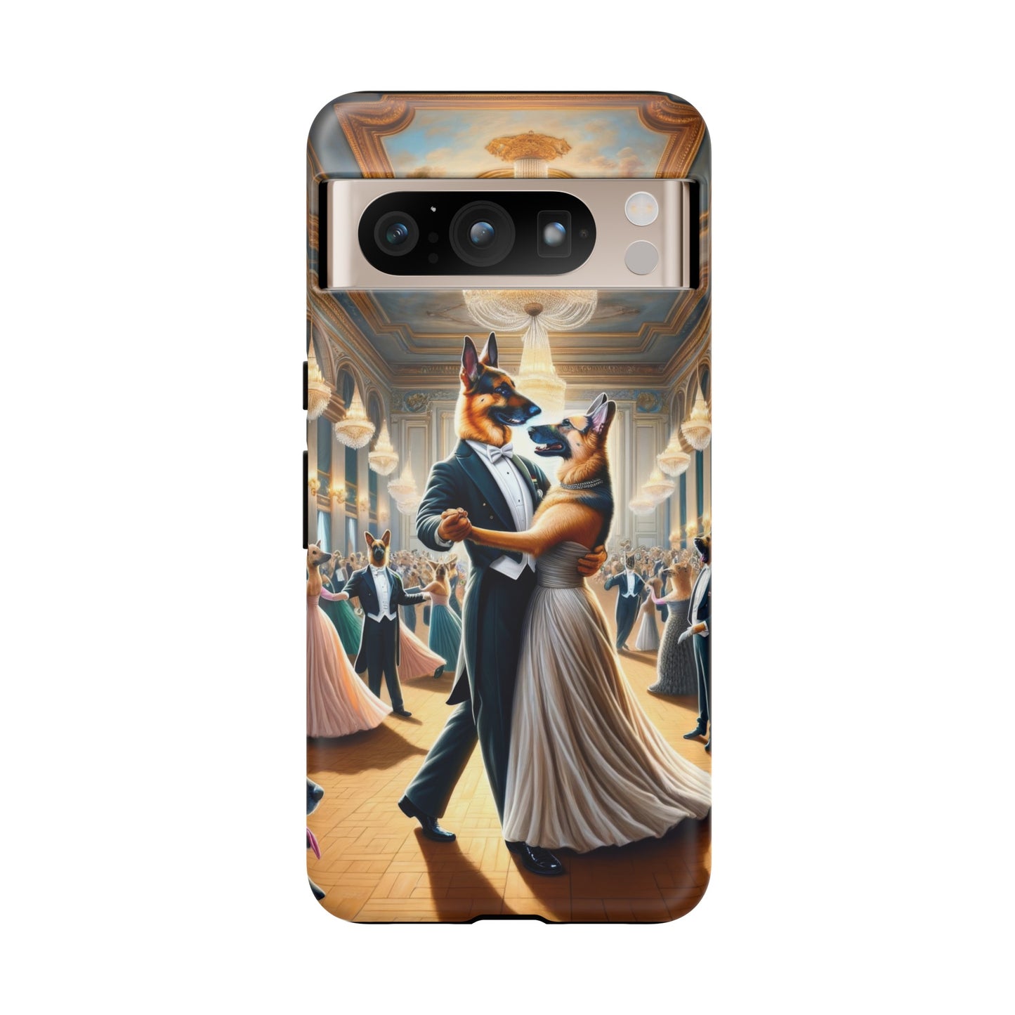 Dancing German Shepherds Tough Phone Case