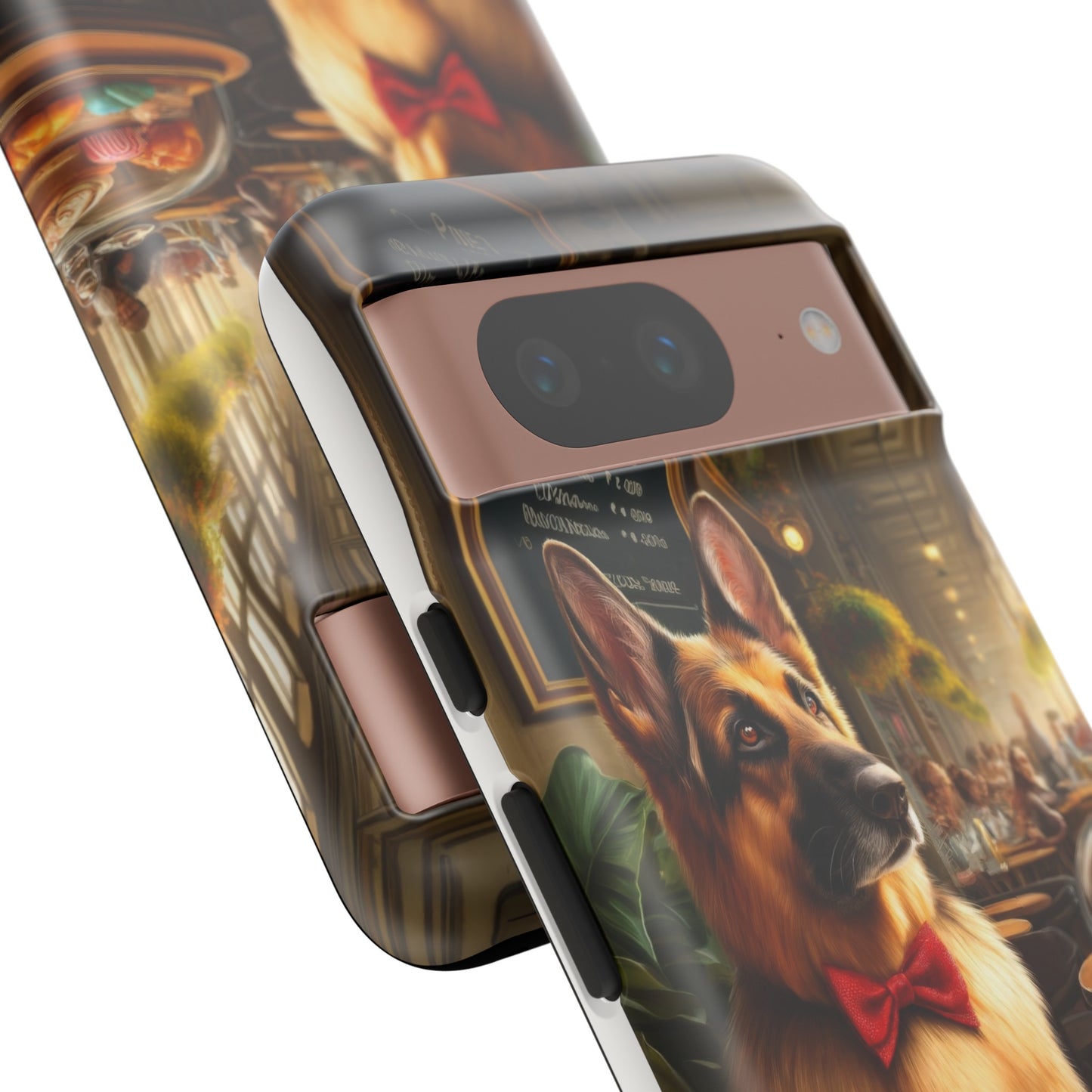 German Shepherd Drinking Phone Case