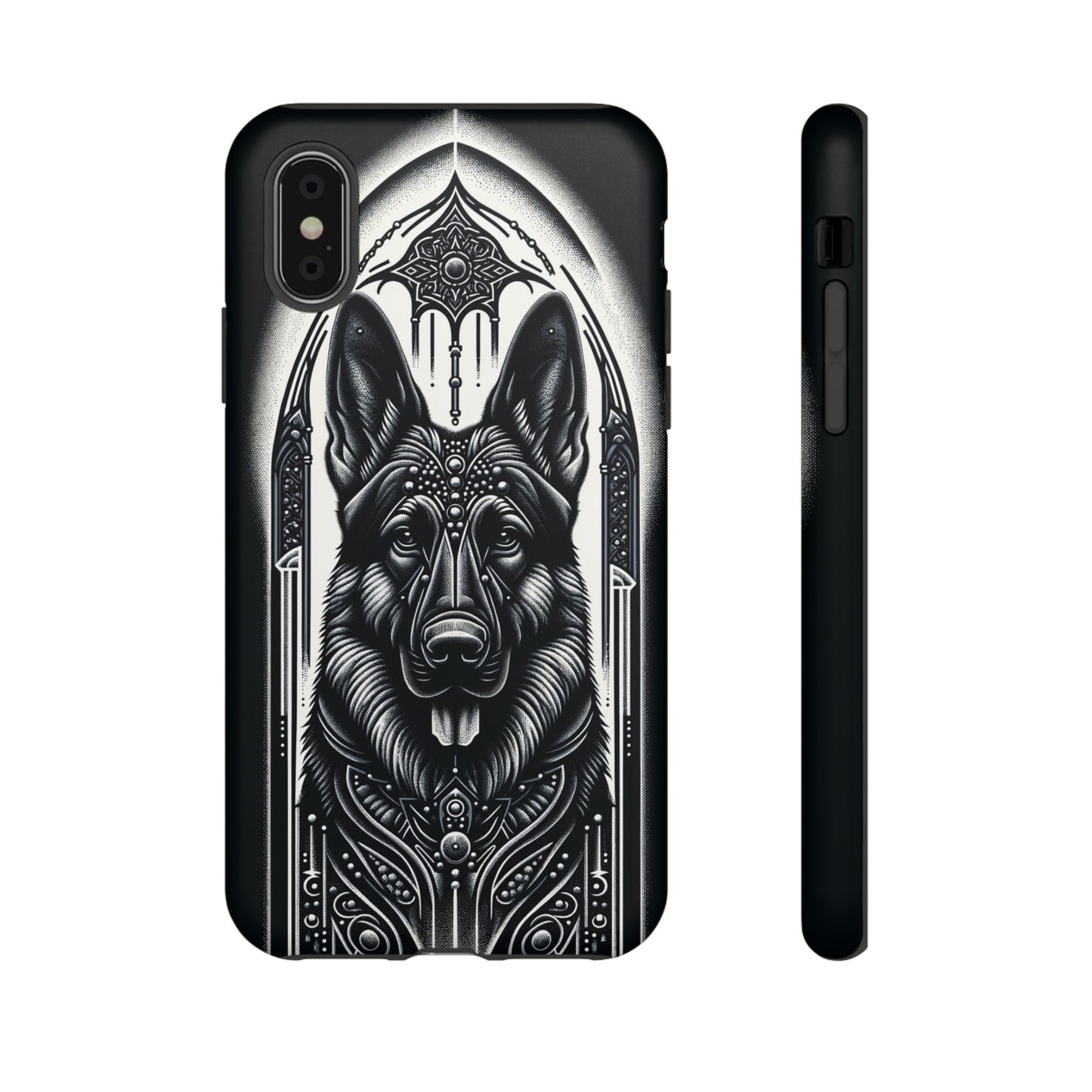 Futuristic German Shepherd Phone Case