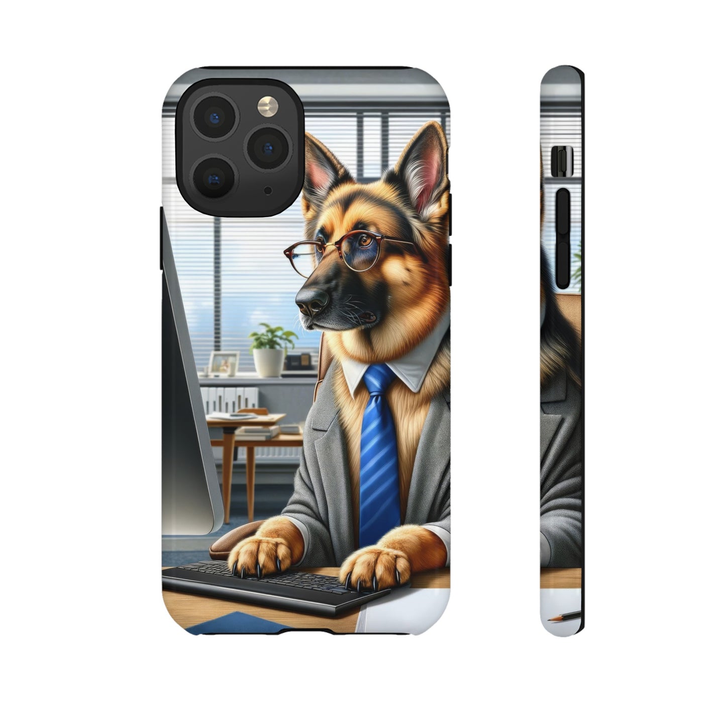 German Shepherd Working Tough Phone Case