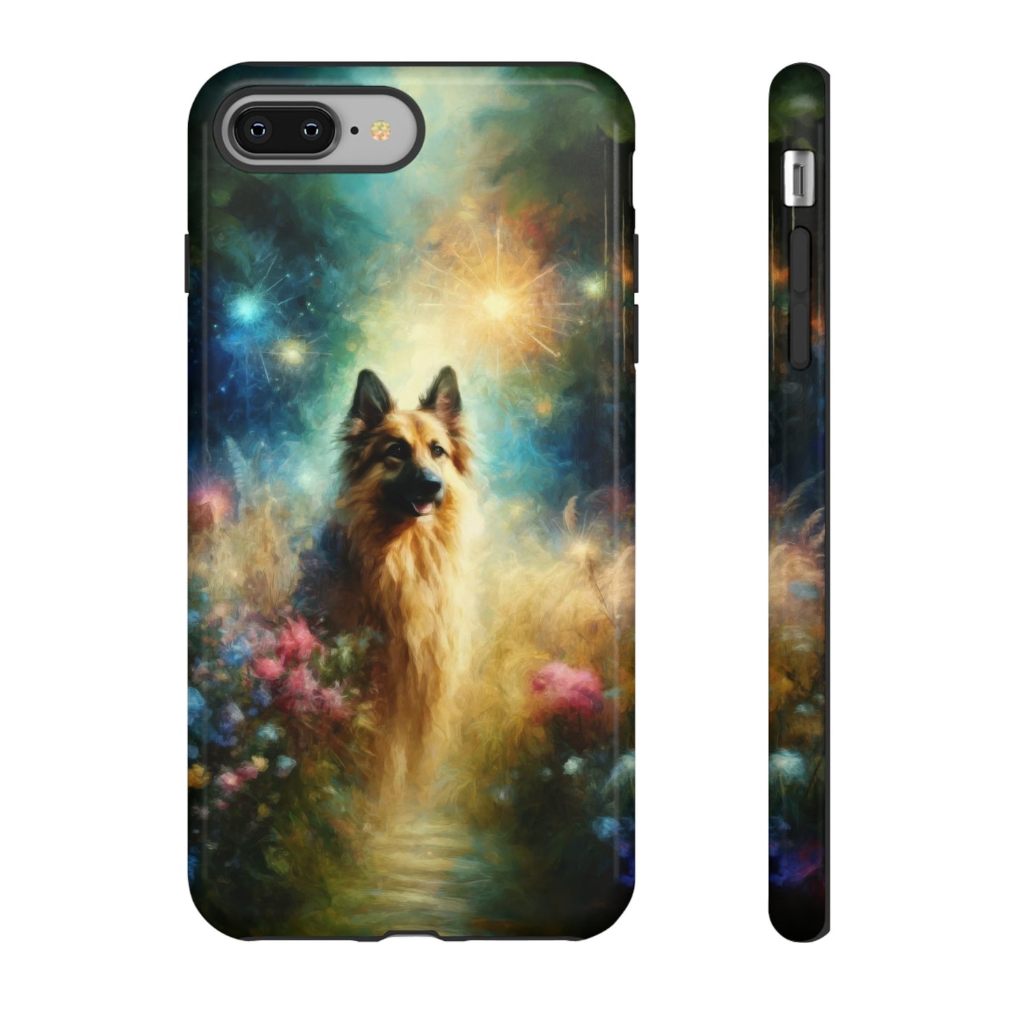 Fairy tale and impressionism German Shepherd Phone Case