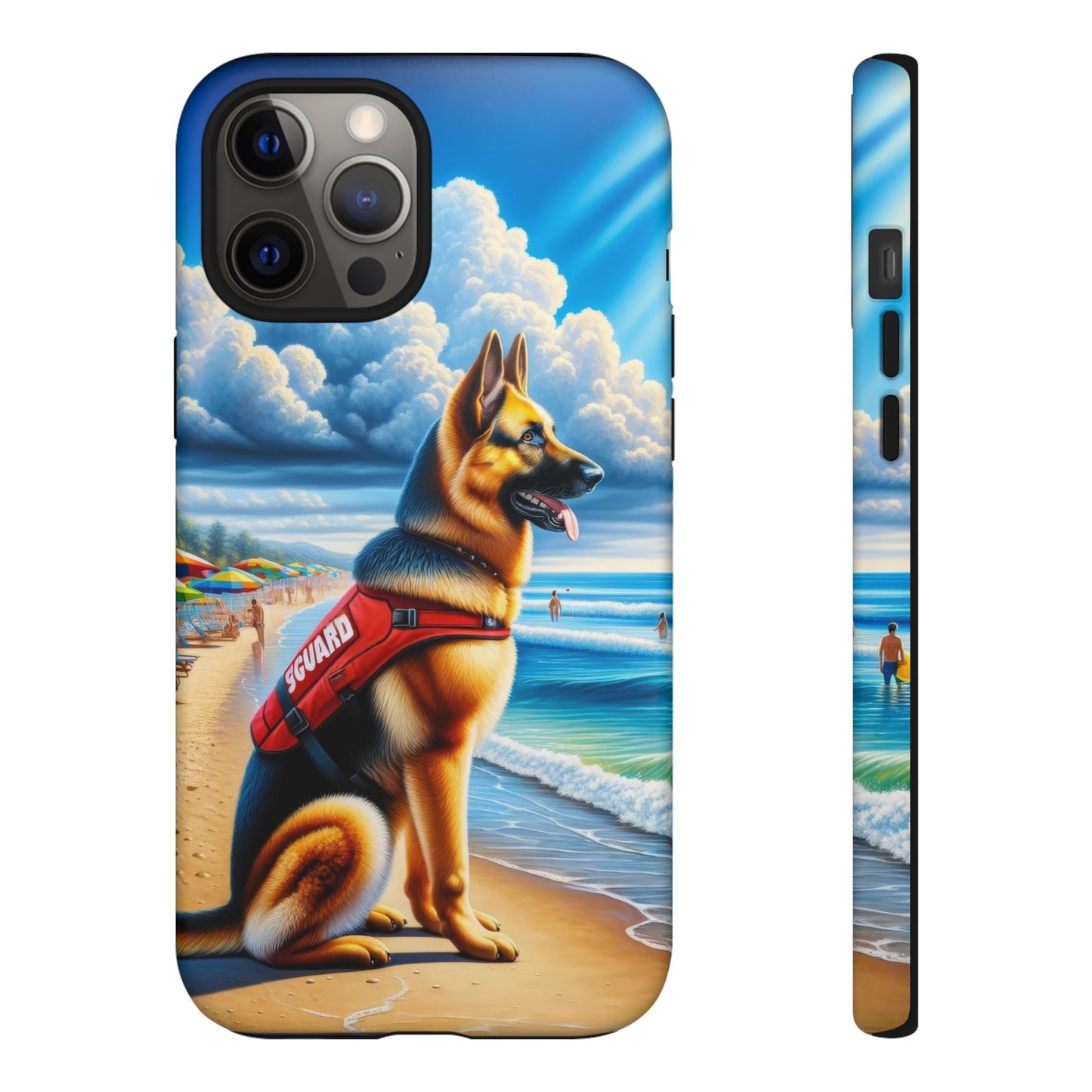 German Shepherd Lifeguard Phone Case