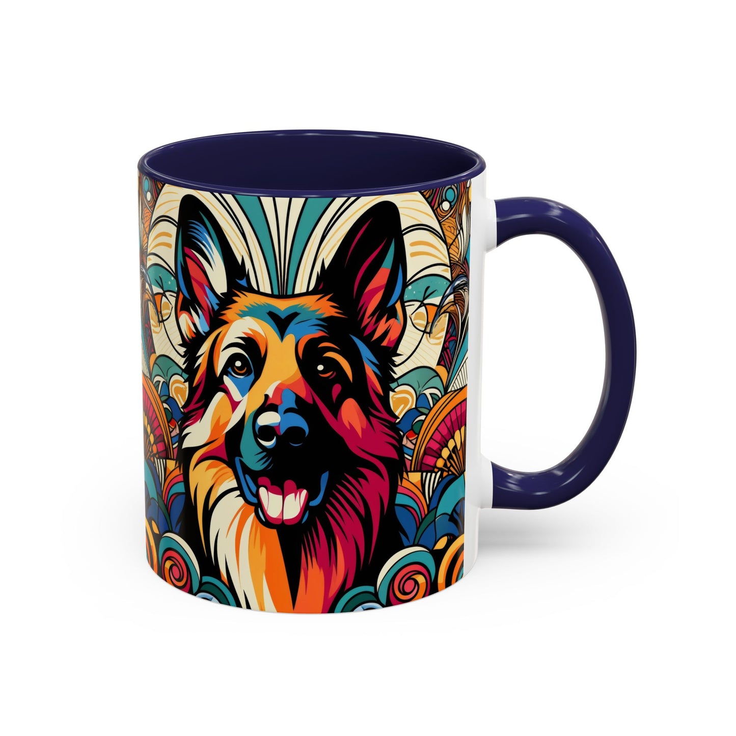 Art German Shepherd Coffee Mug