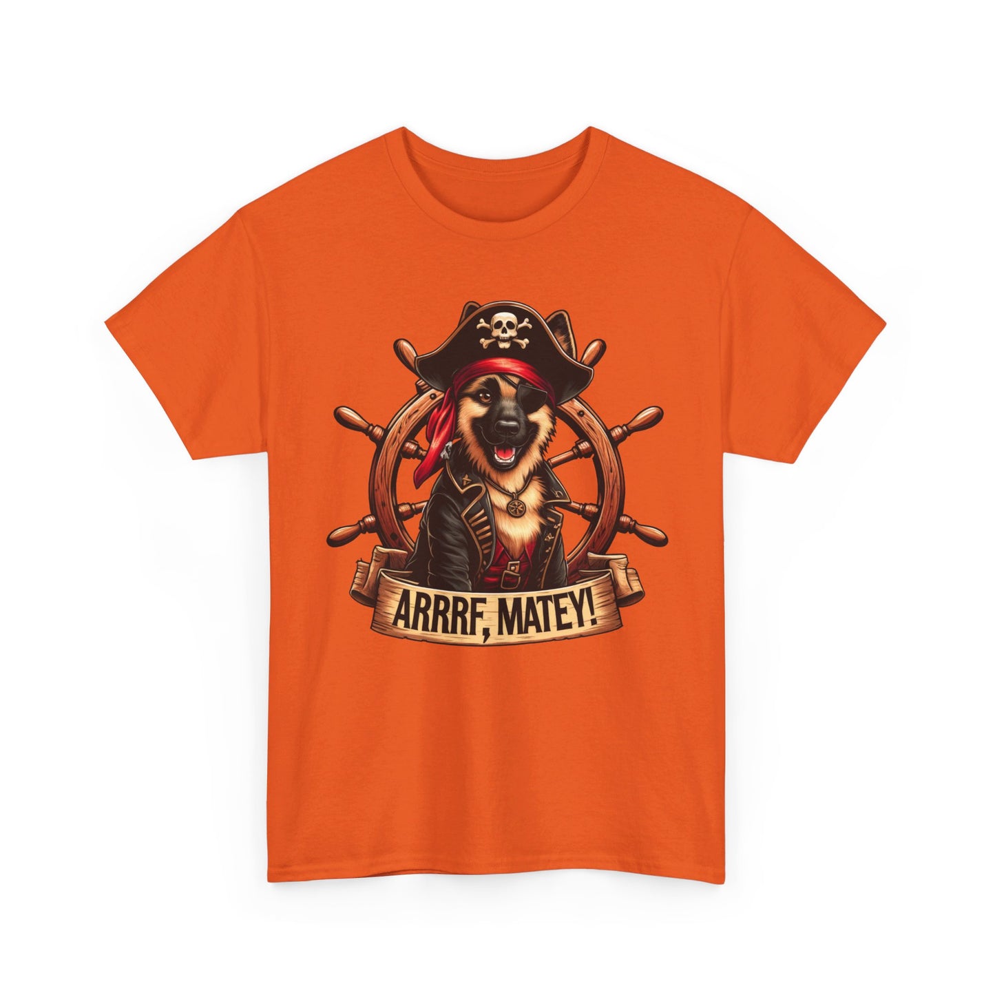 ARRRF, Matey T-Shirt (13 colors) (German Shepherd)