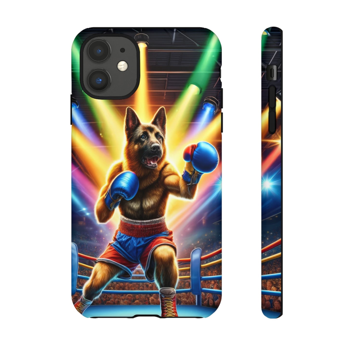 German Shepherd Boxing Phone Case