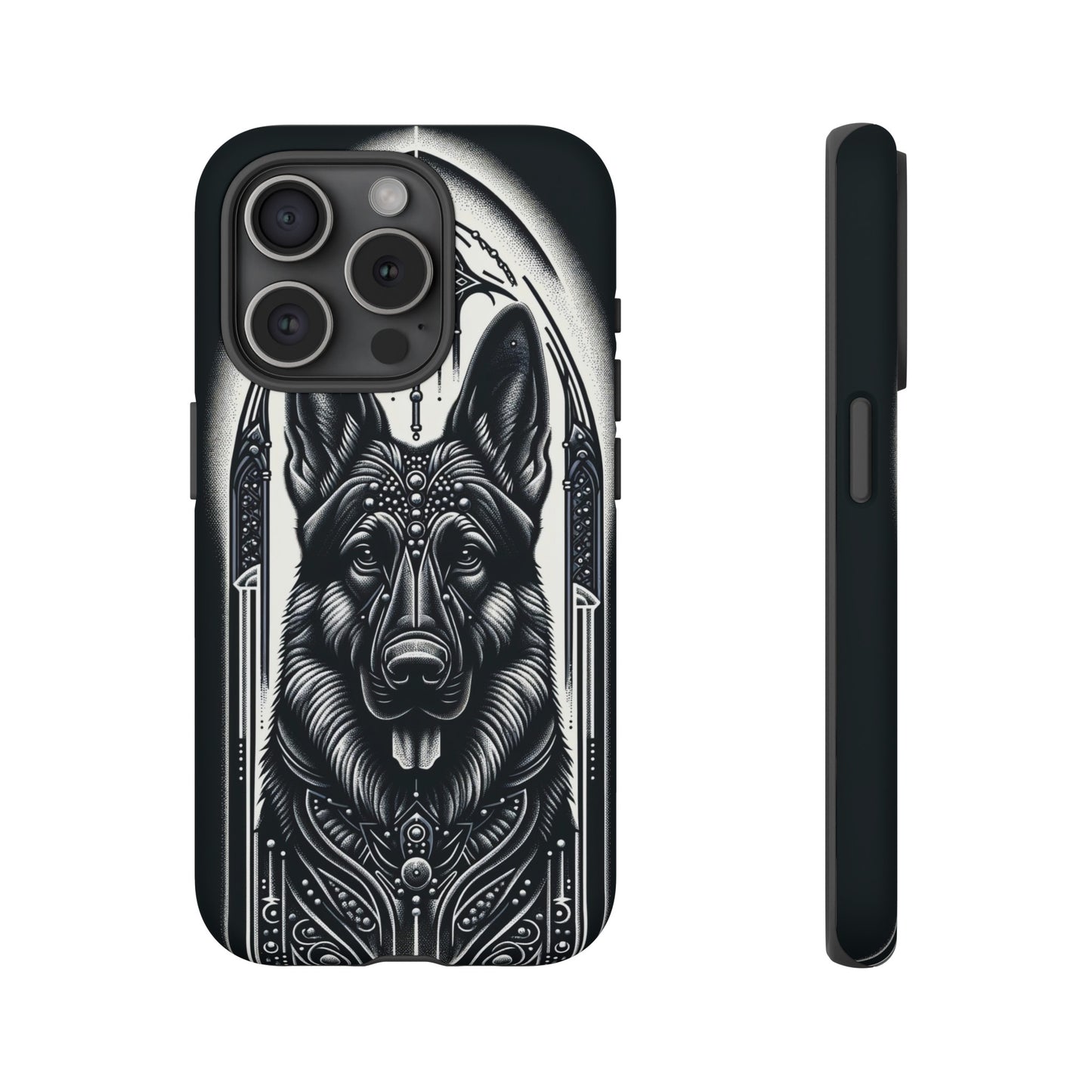 Futuristic German Shepherd Phone Case