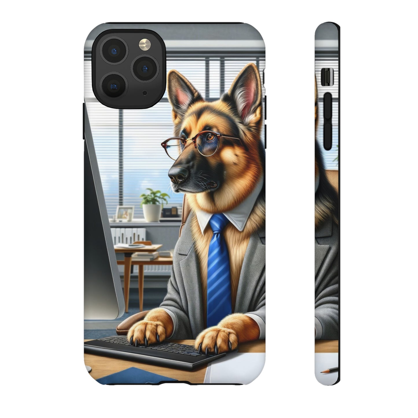 German Shepherd Working Tough Phone Case