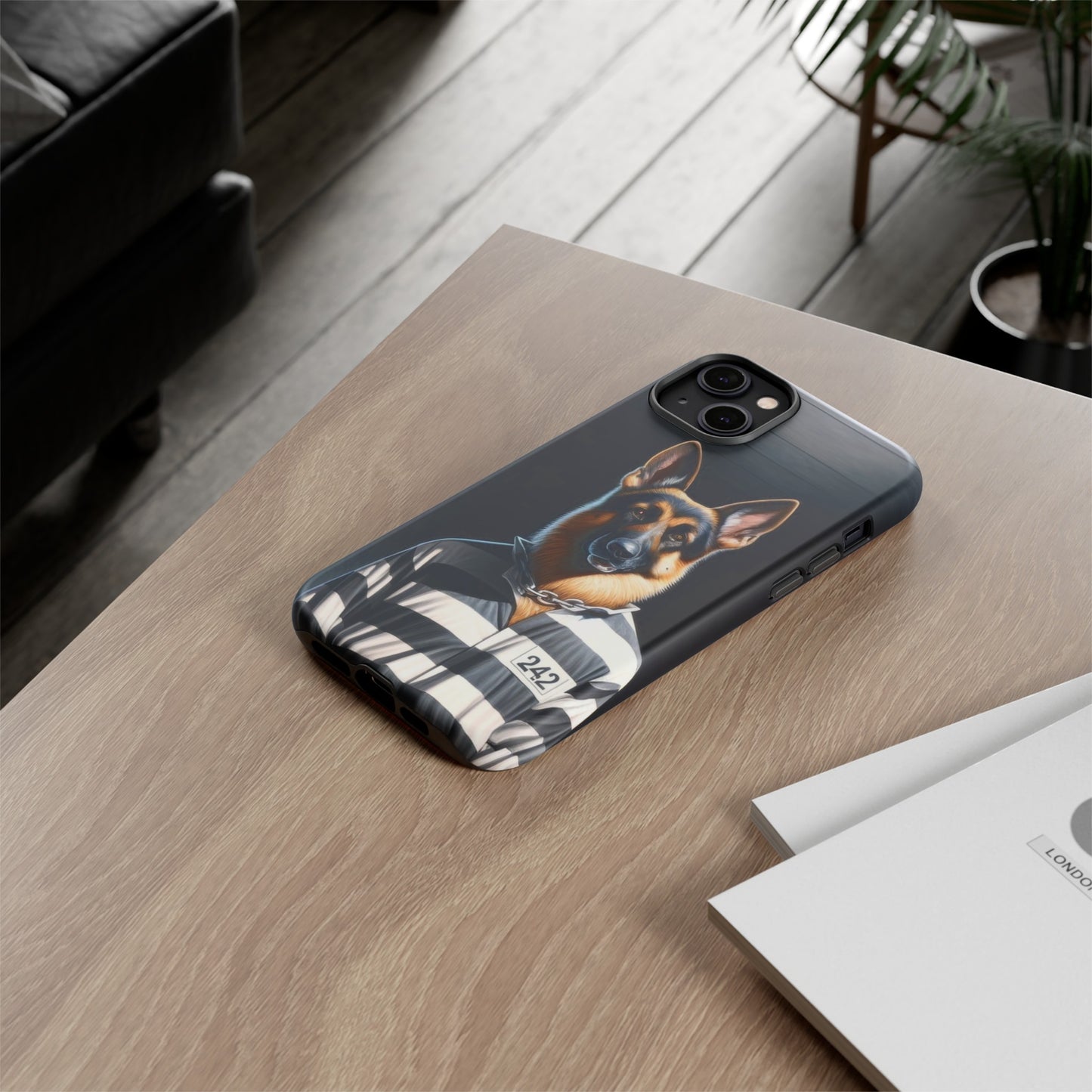 German Shepherd as a Prisoner Phone Case