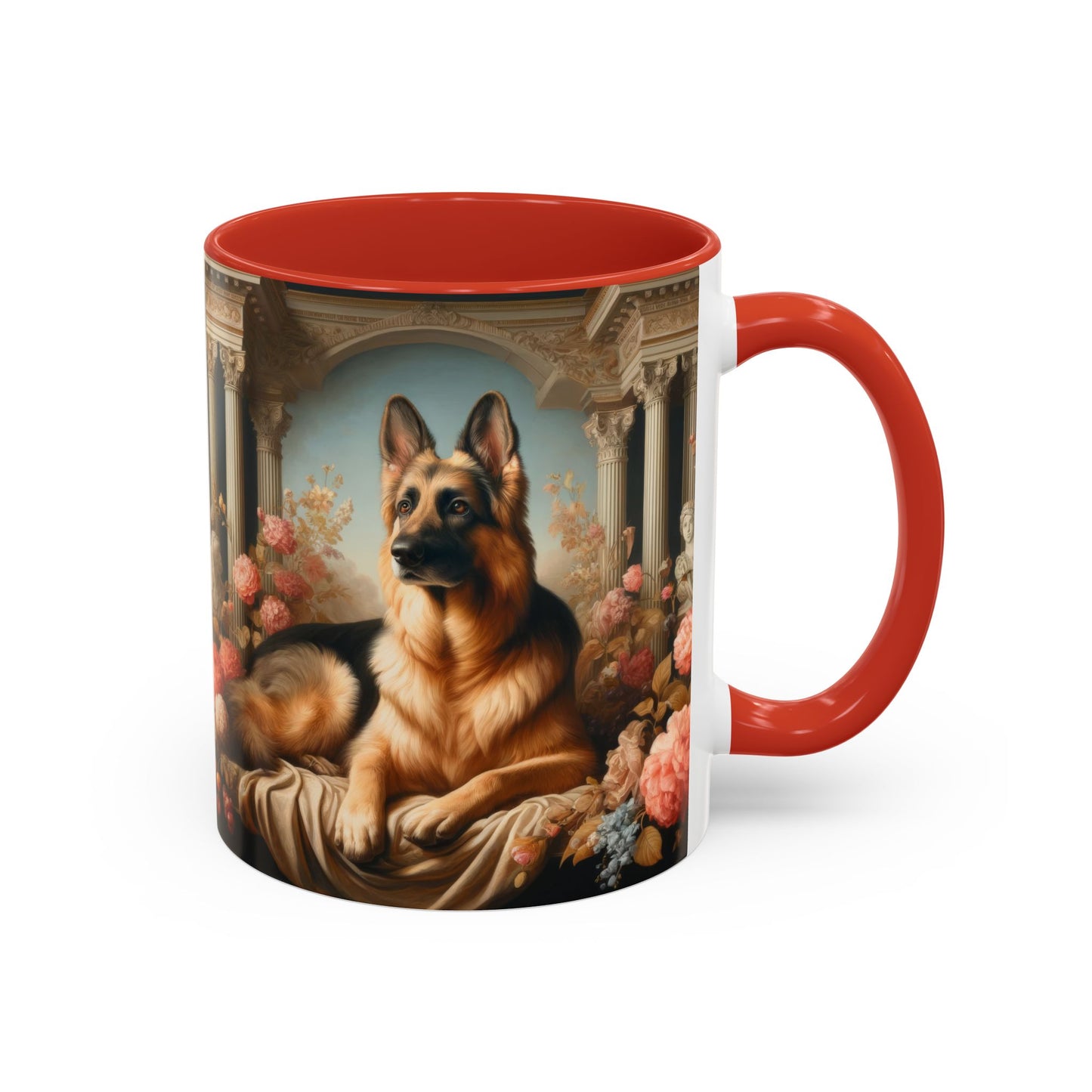 Neo-classical German Shepherd Coffee Mug