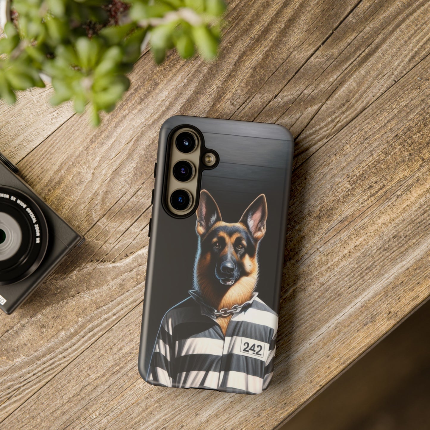 German Shepherd as a Prisoner Phone Case