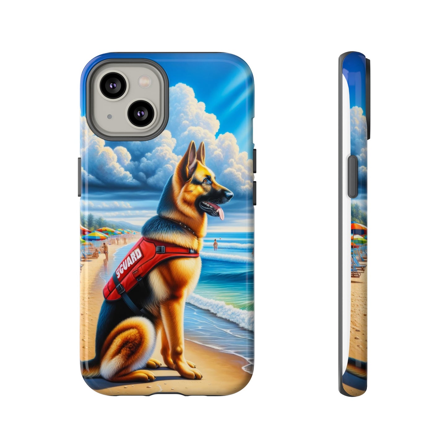 German Shepherd Lifeguard Phone Case