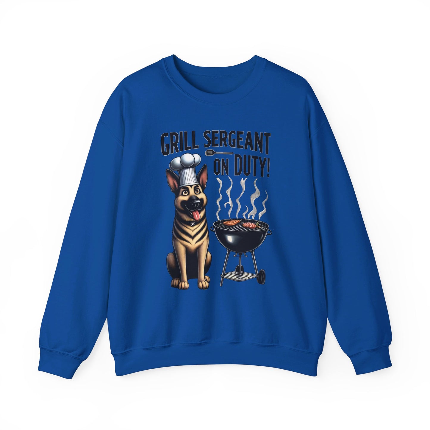Grill Sergant Sweatshirt (10 colors) (German Shepherd)