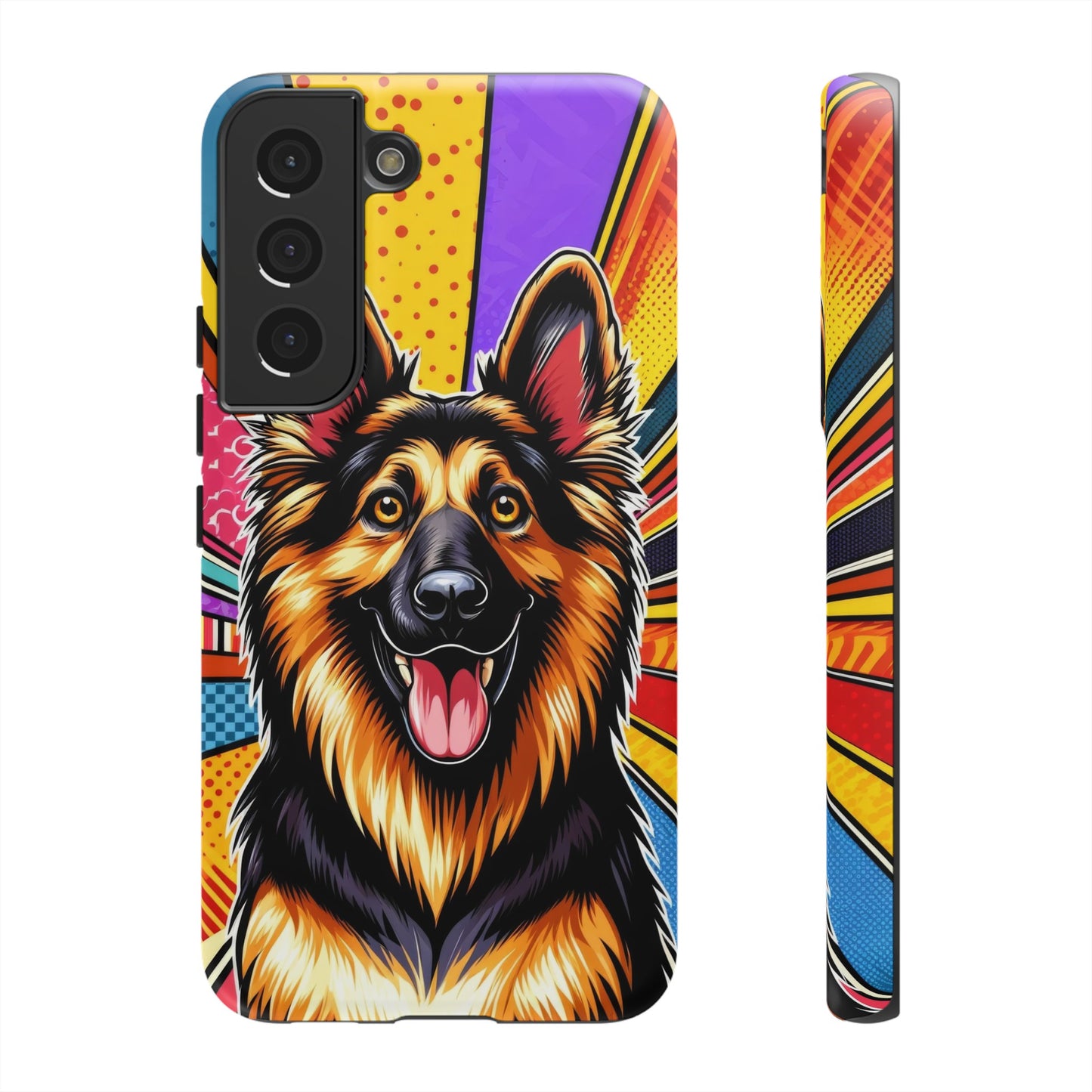 Anime style German Shepherd Phone Case