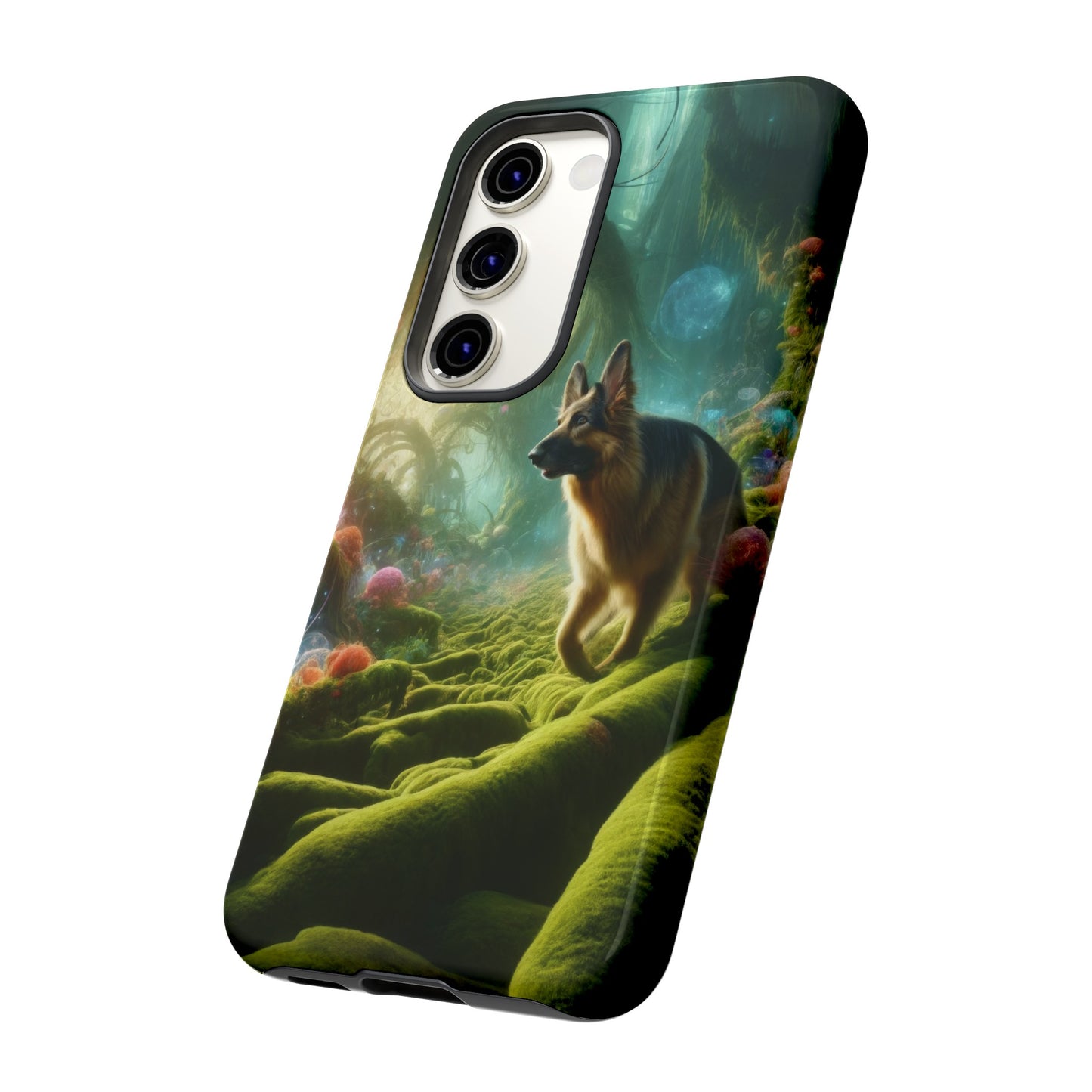 Sci-fi fantasy German Shepherd Phone Case