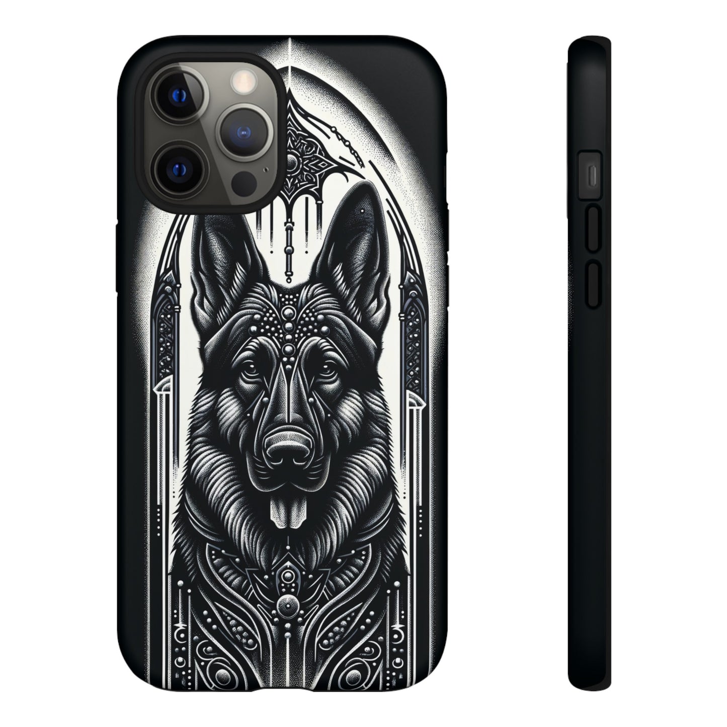 Futuristic German Shepherd Phone Case