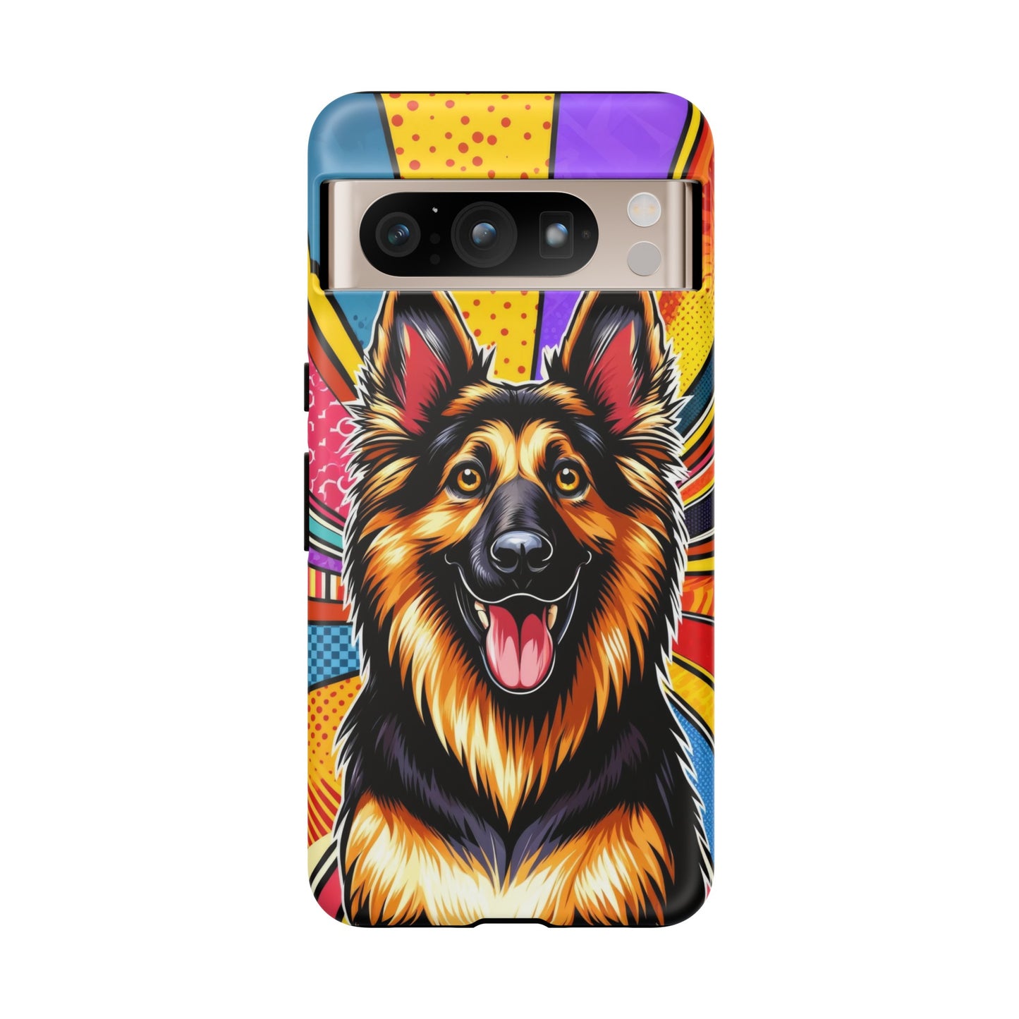 Anime style German Shepherd Phone Case