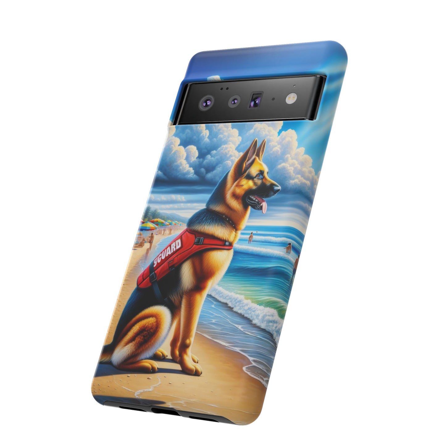 German Shepherd Lifeguard Phone Case