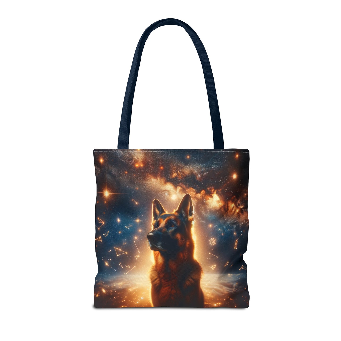 Star German Shepherd Tote Bag