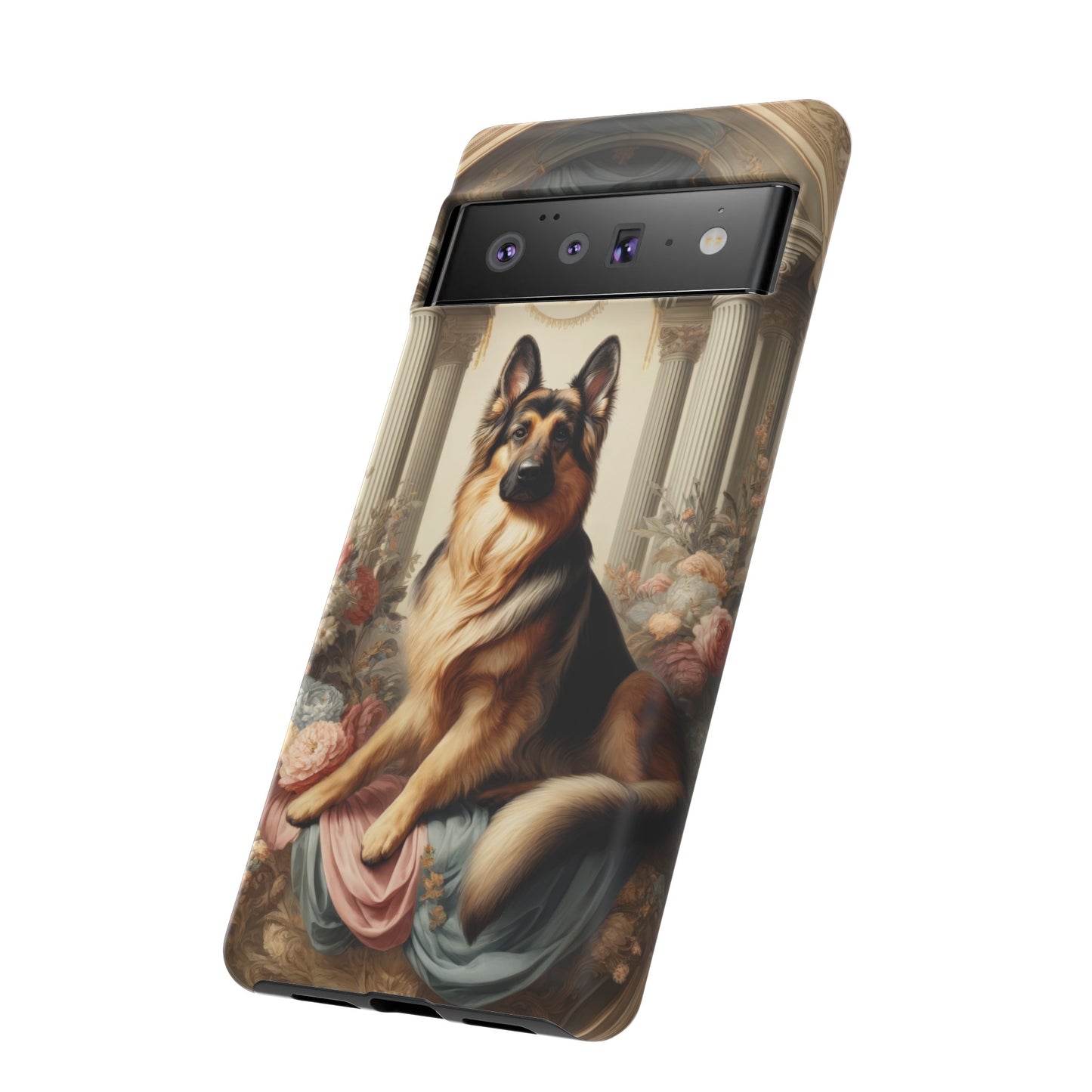 Neo-classical German Shepherd Phone Case