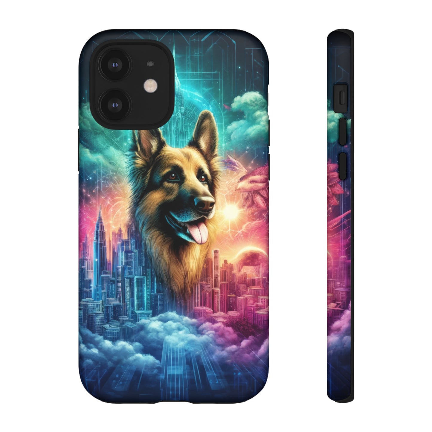 Dreamy fantasy German Shepherd Phone Case