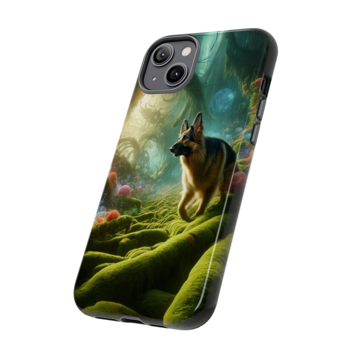 Sci-fi fantasy German Shepherd Phone Case