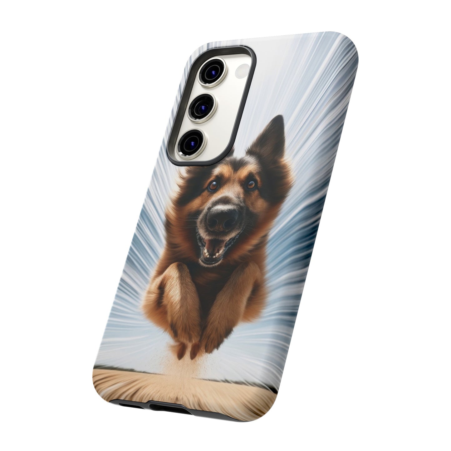 Motion blur German Shepherd Phone Case