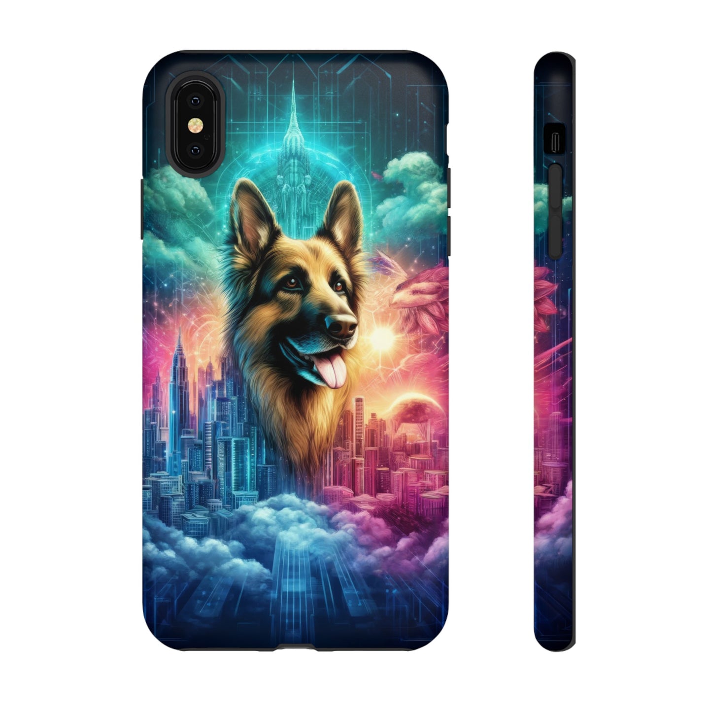 Dreamy fantasy German Shepherd Phone Case