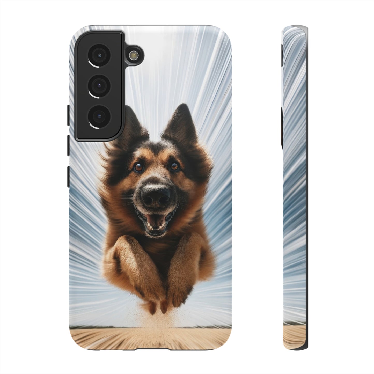 Motion blur German Shepherd Phone Case