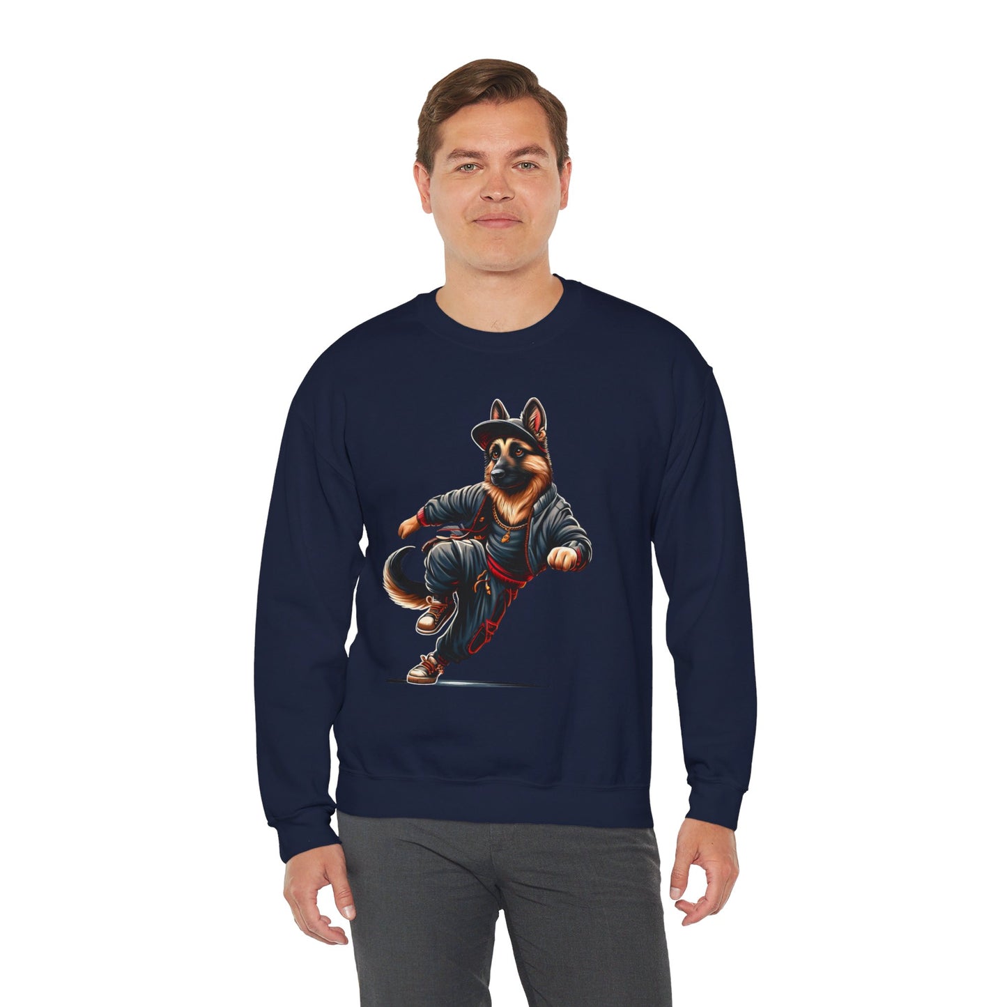 Bust A Move Sweatshirt (10 colors) (German Shepherd)