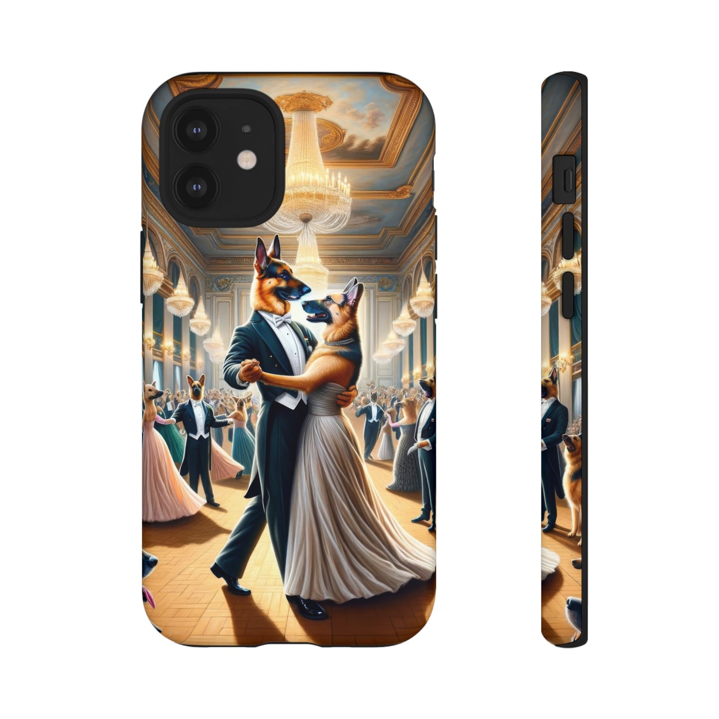 Dancing German Shepherds Tough Phone Case