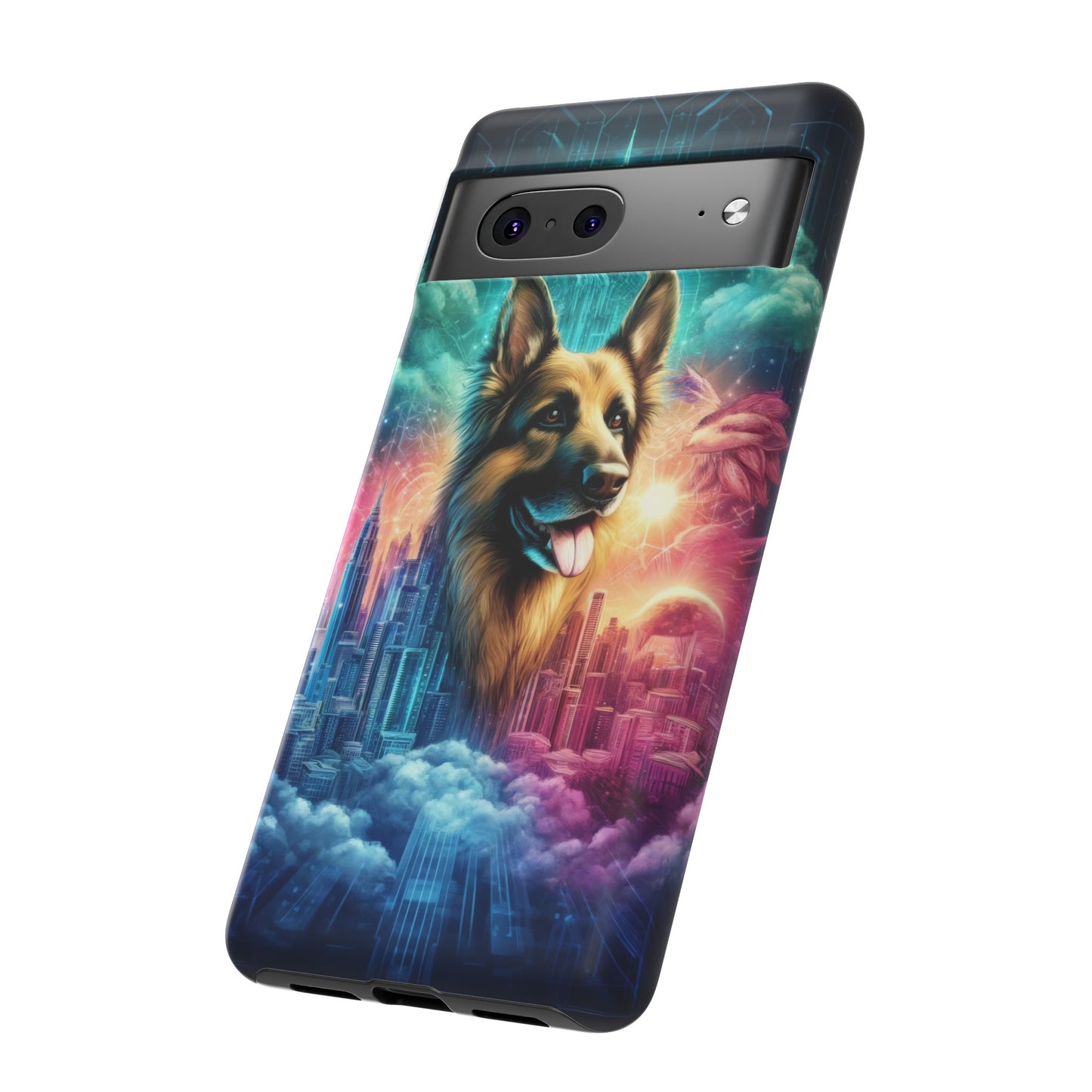 Dreamy fantasy German Shepherd Phone Case