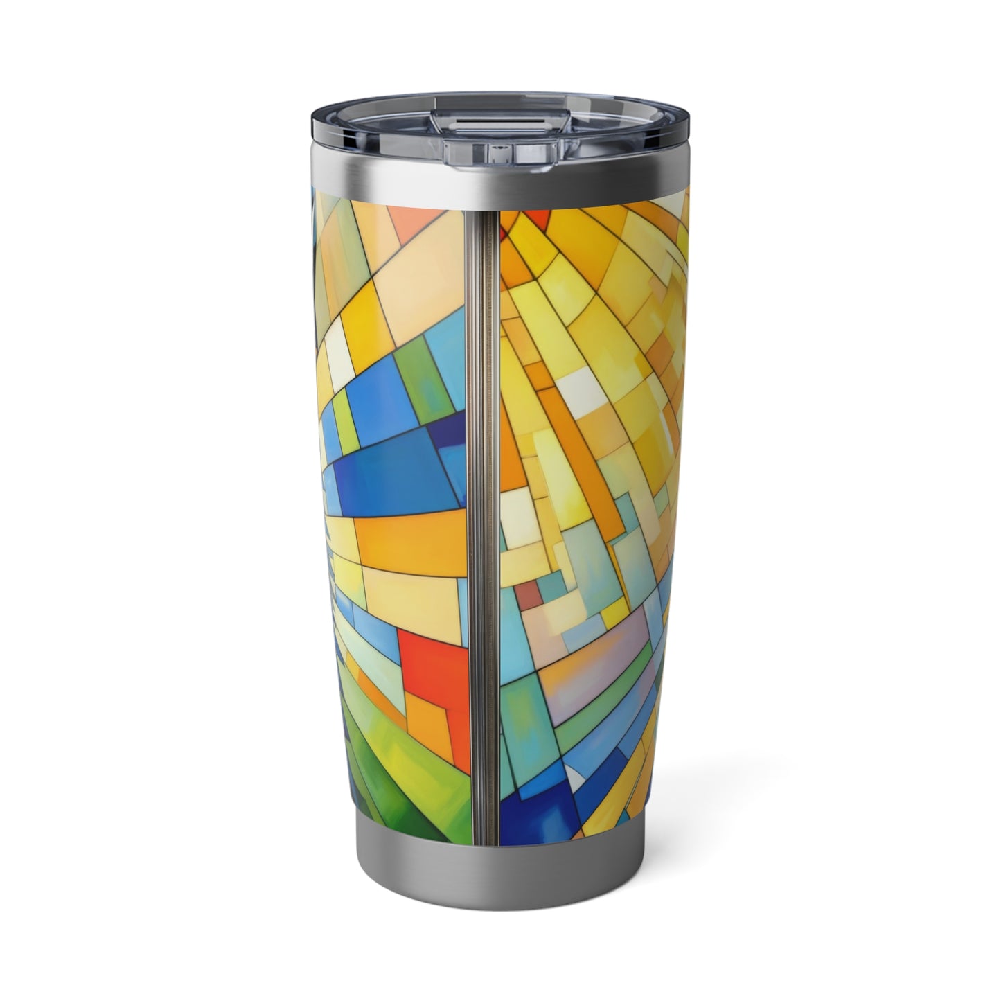 German Shepherd in Cubism 20oz Tumbler