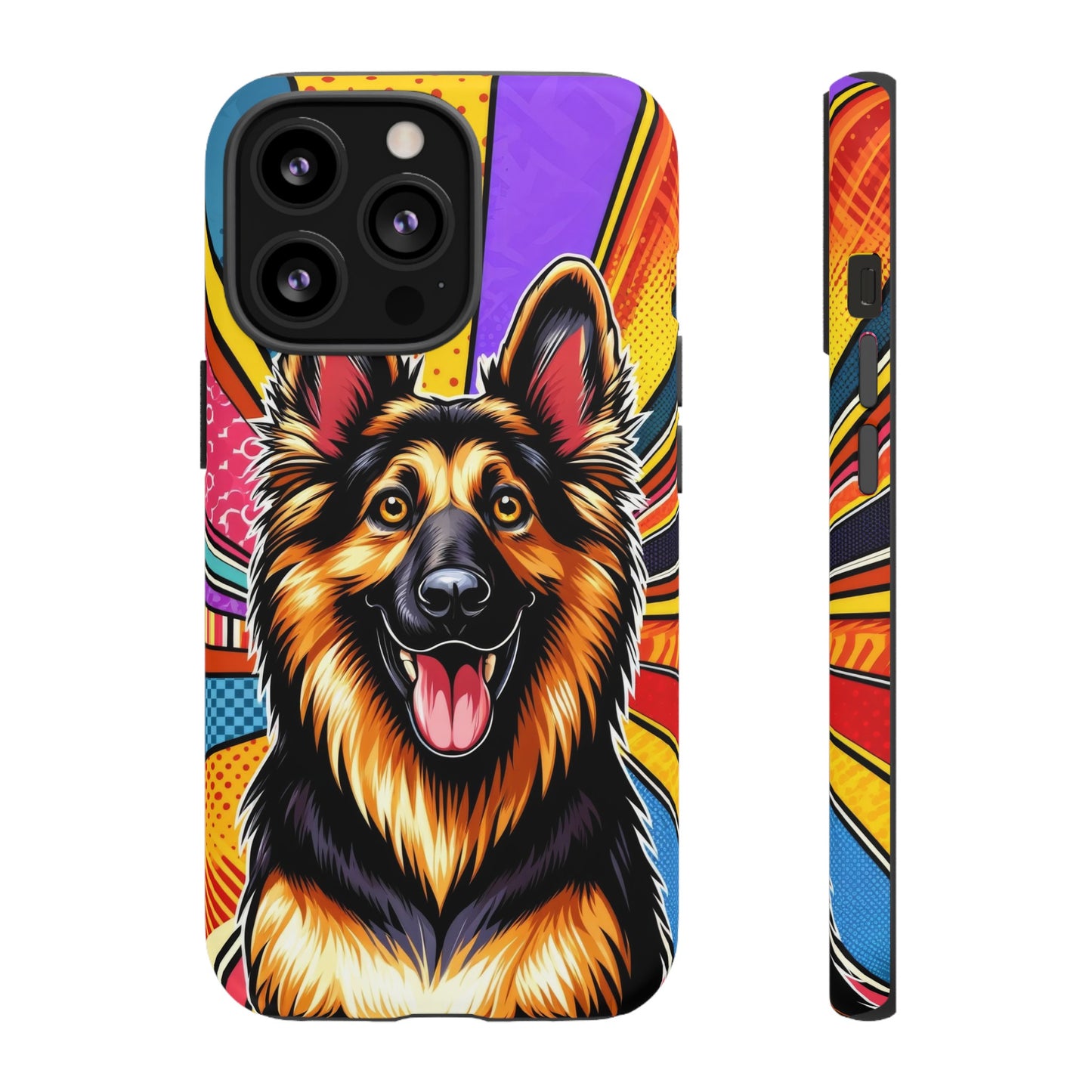 Anime style German Shepherd Phone Case