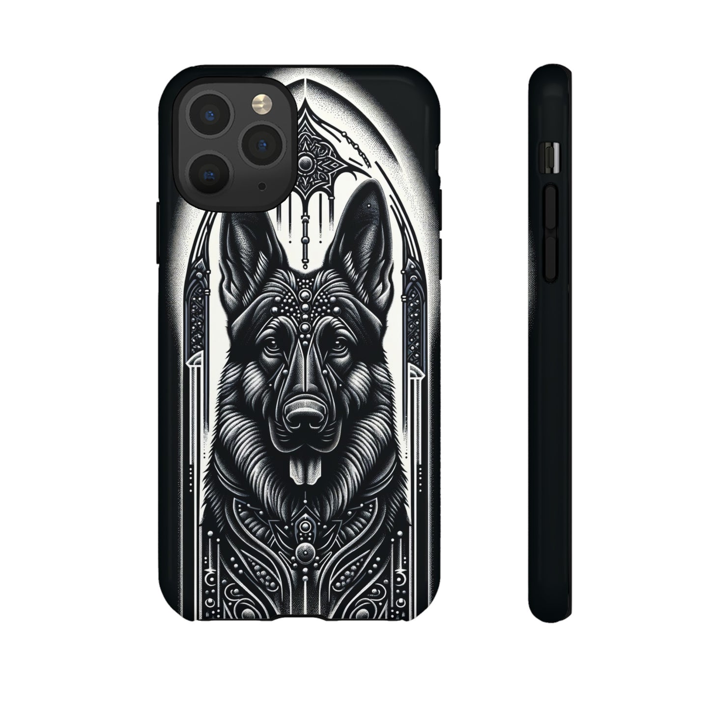 Futuristic German Shepherd Phone Case