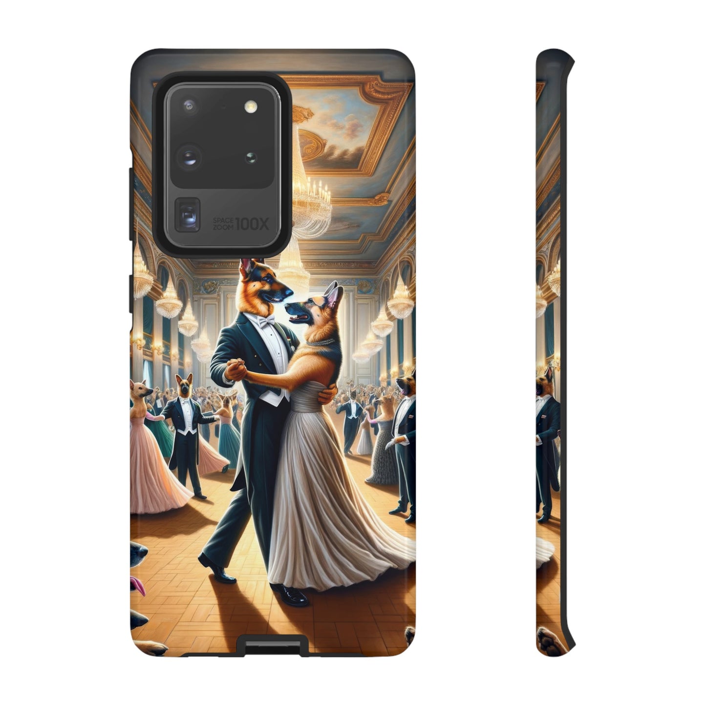 Dancing German Shepherds Tough Phone Case