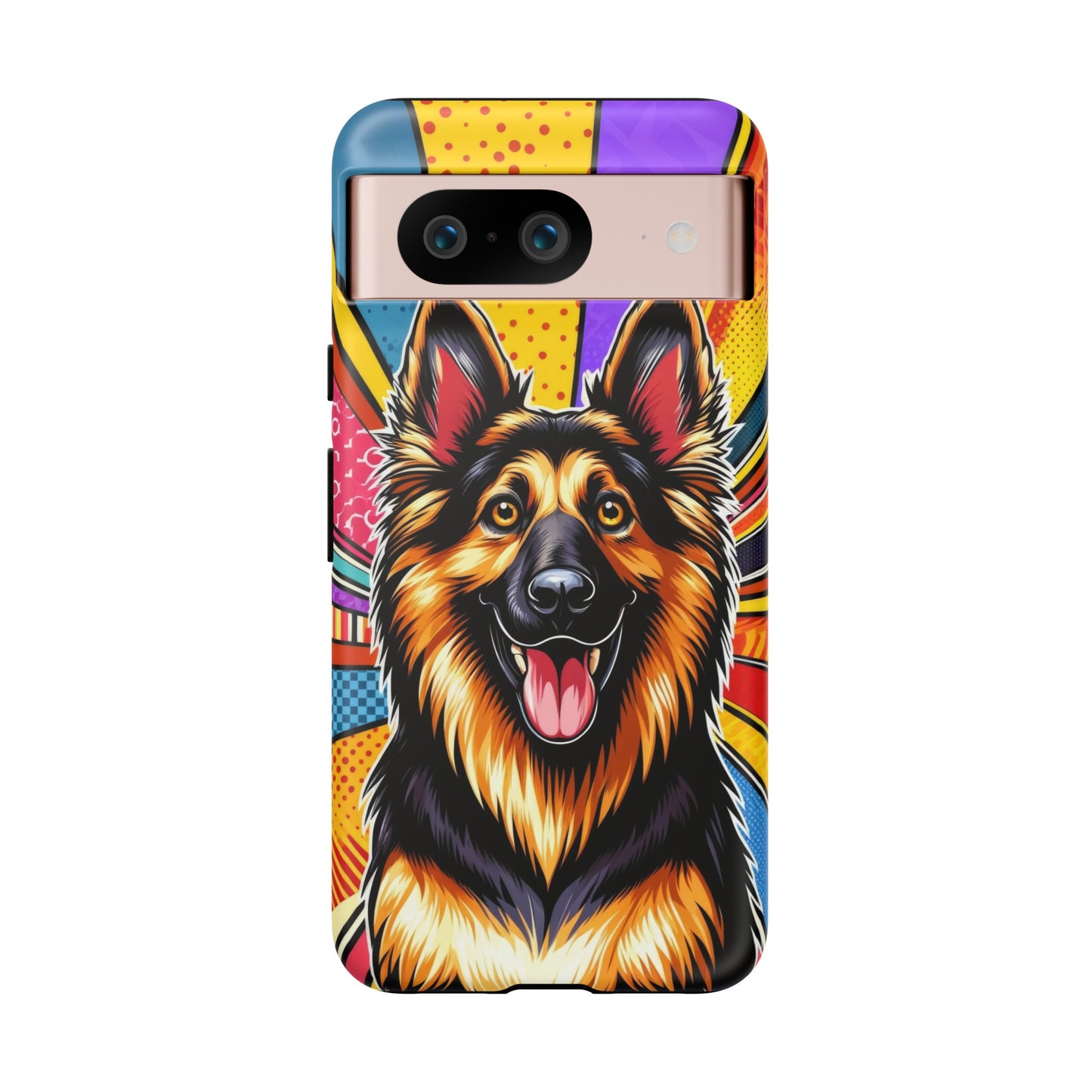 Anime style German Shepherd Phone Case