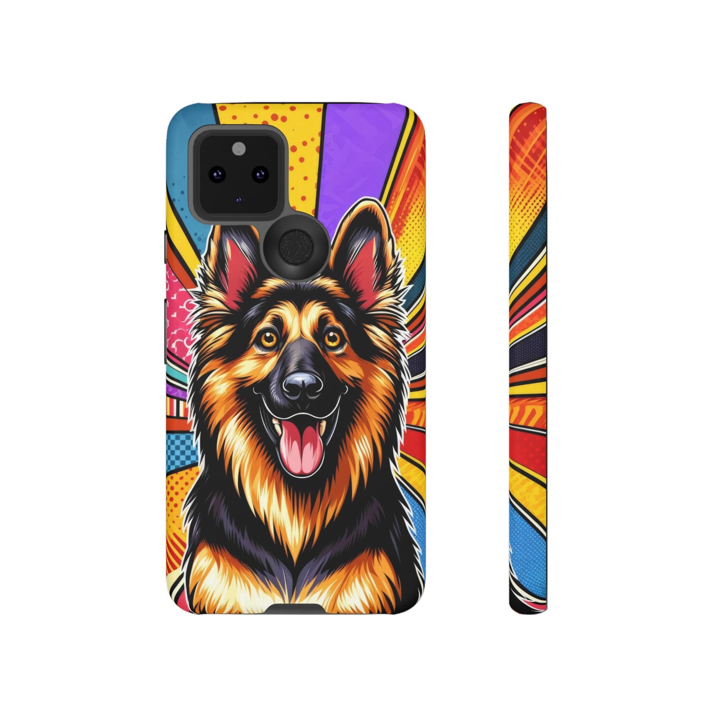 Anime style German Shepherd Phone Case