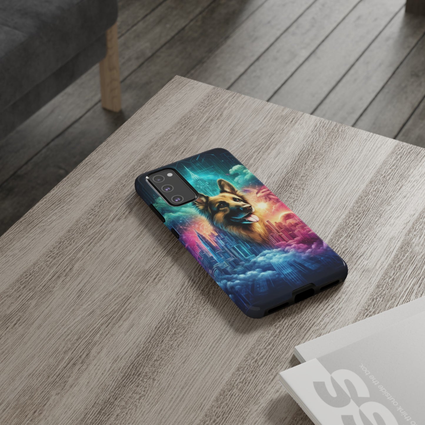 Dreamy fantasy German Shepherd Phone Case