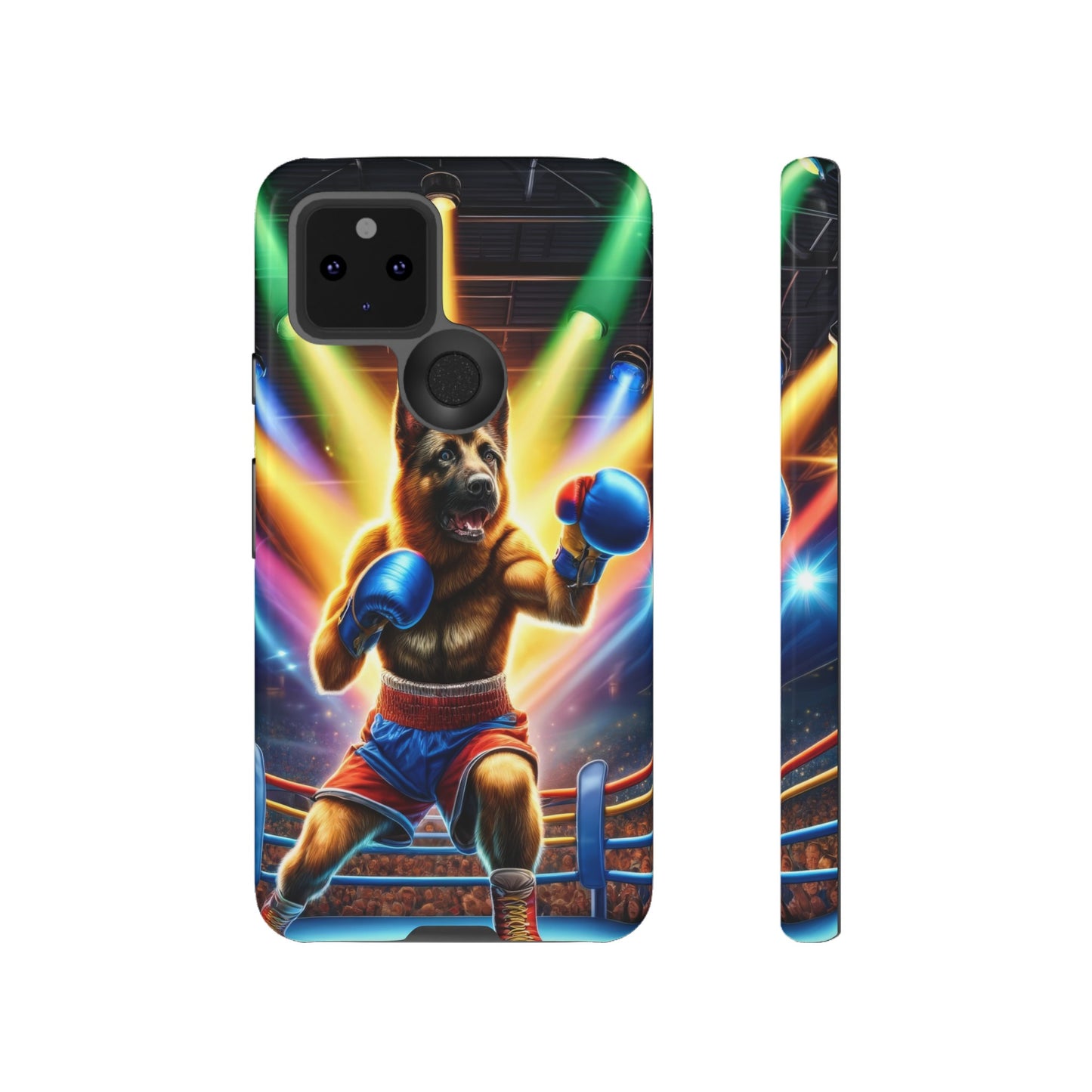 German Shepherd Boxing Phone Case